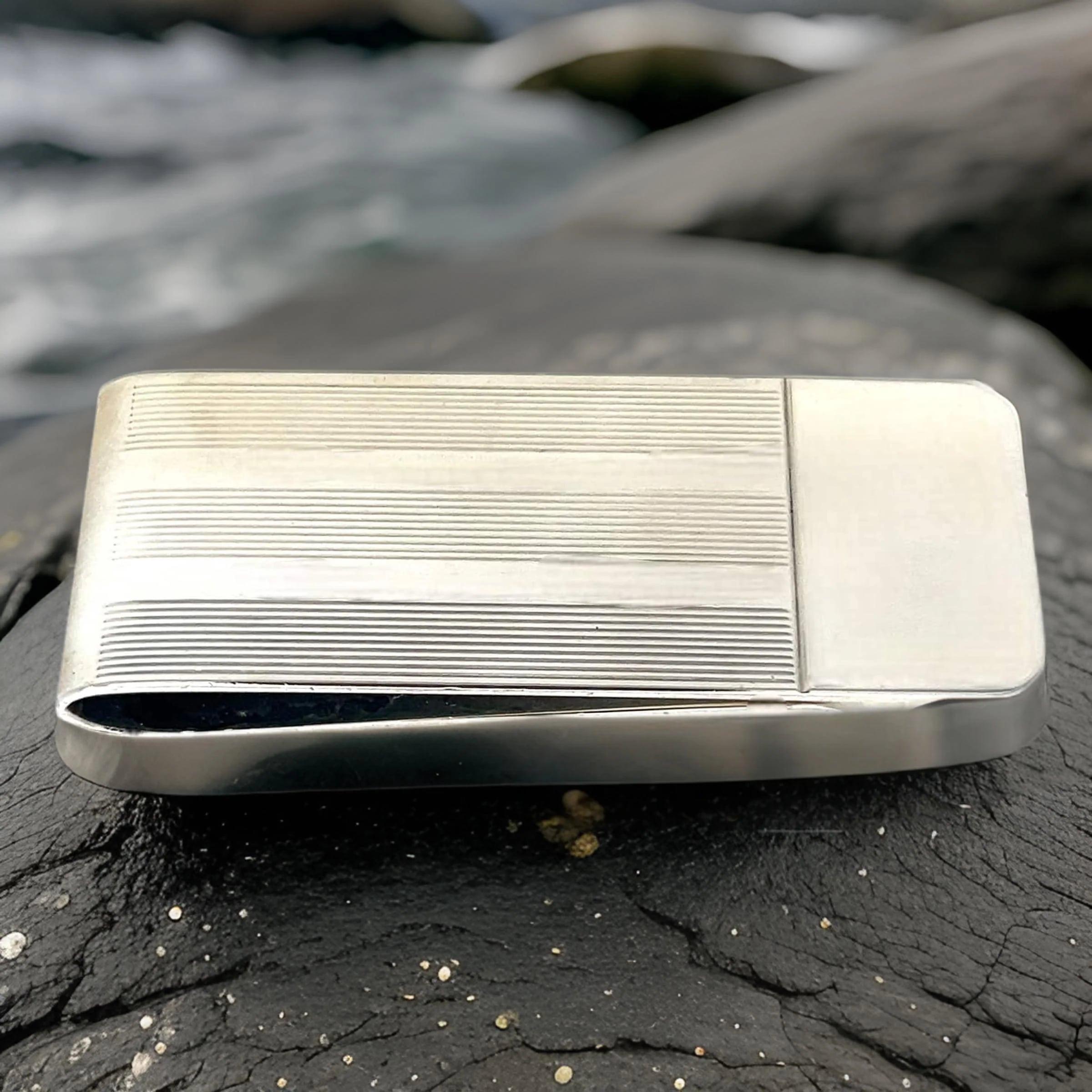 Tiffany & Co Estate Money Clip Sterling Silver For Sale 7