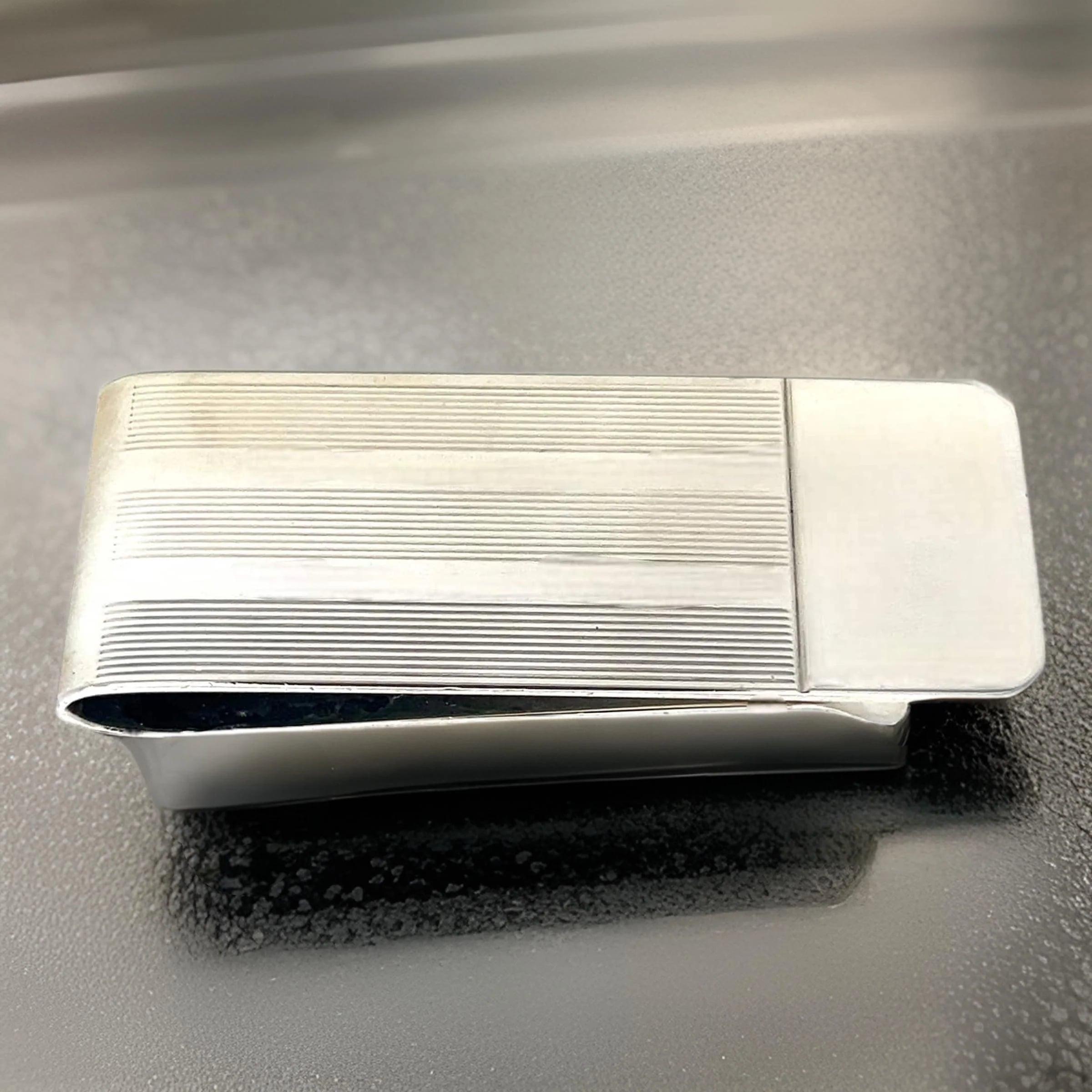 Tiffany & Co Estate Money Clip Sterling Silver For Sale 8