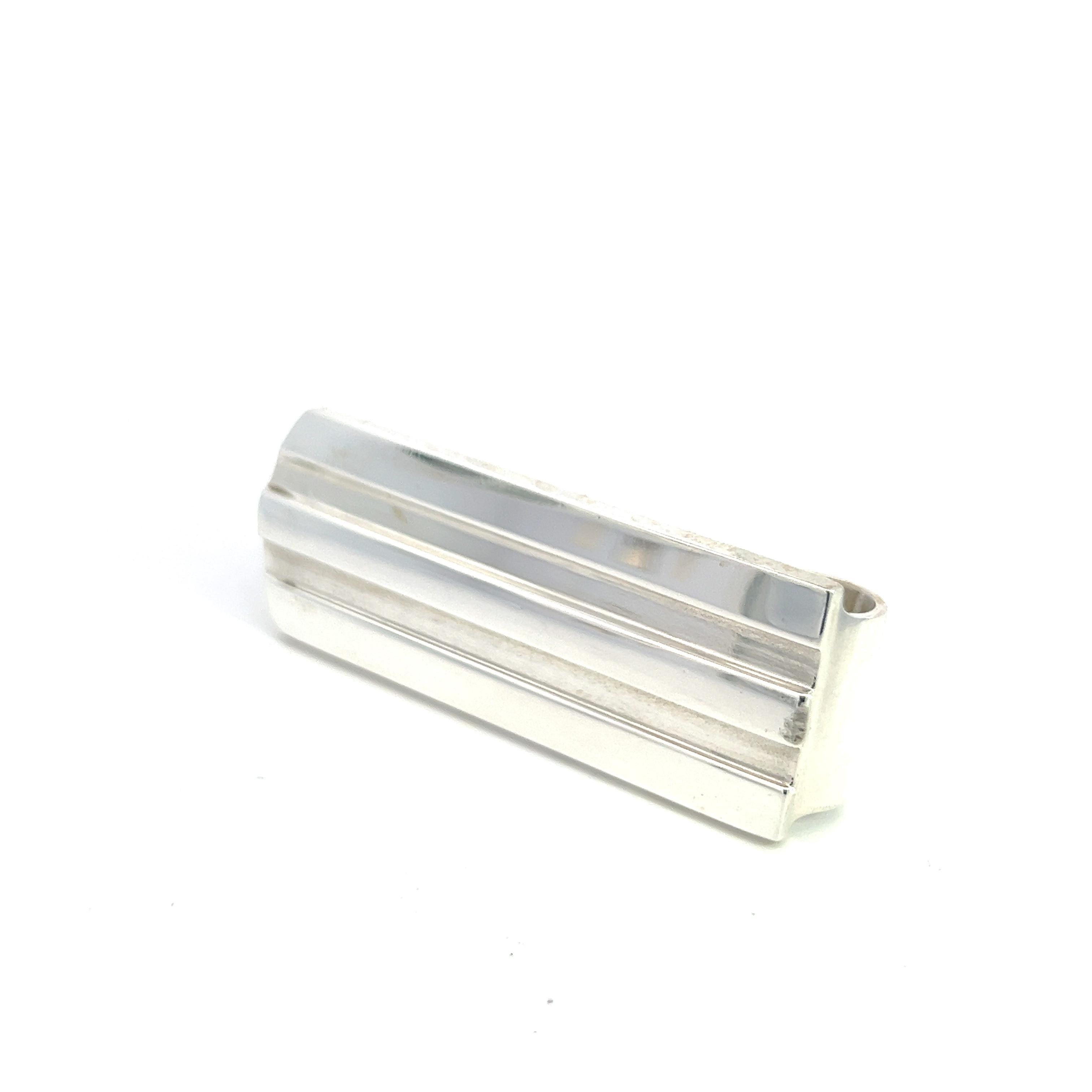 Tiffany & Co Estate Money Clip Sterling Silver For Sale 1