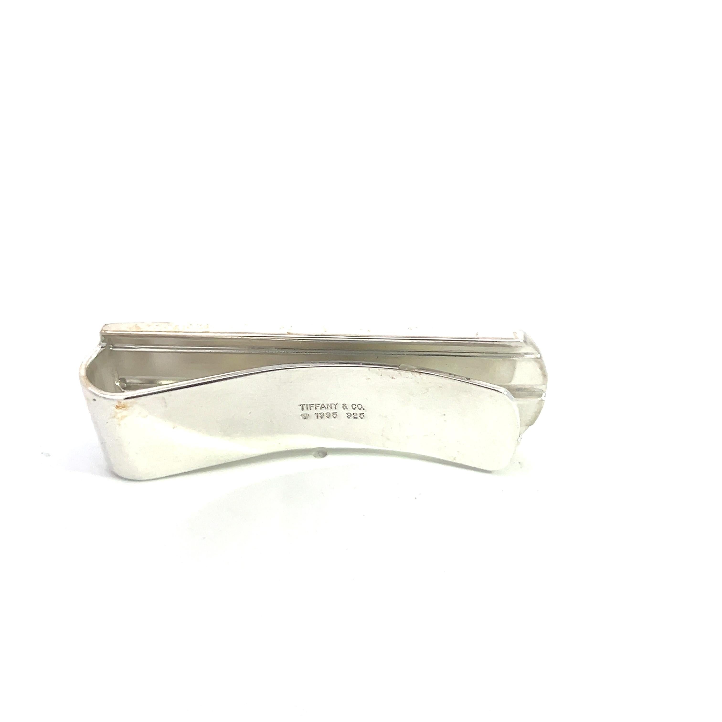 Tiffany & Co Estate Money Clip Sterling Silver For Sale 2
