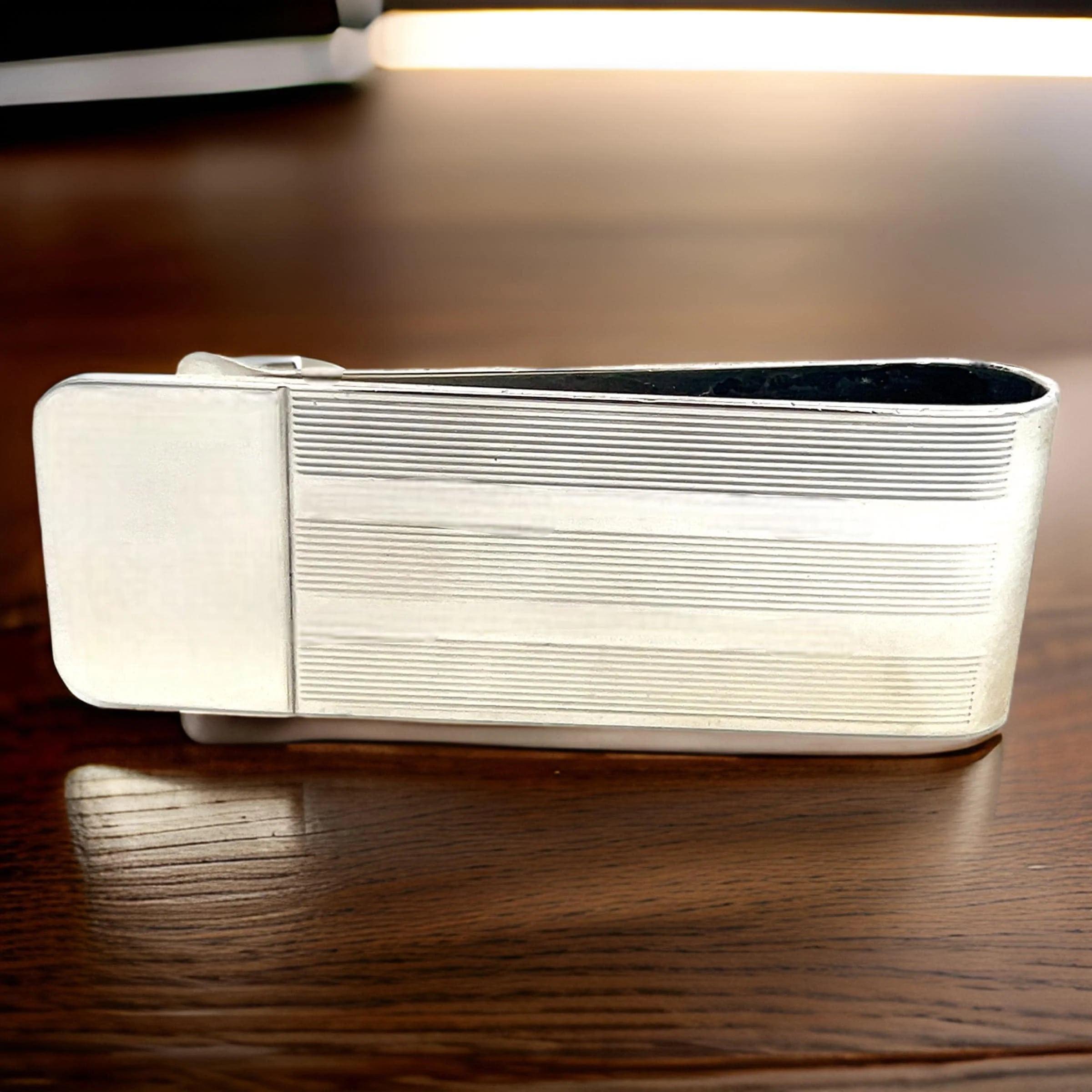 Tiffany & Co Estate Money Clip Sterling Silver For Sale 2