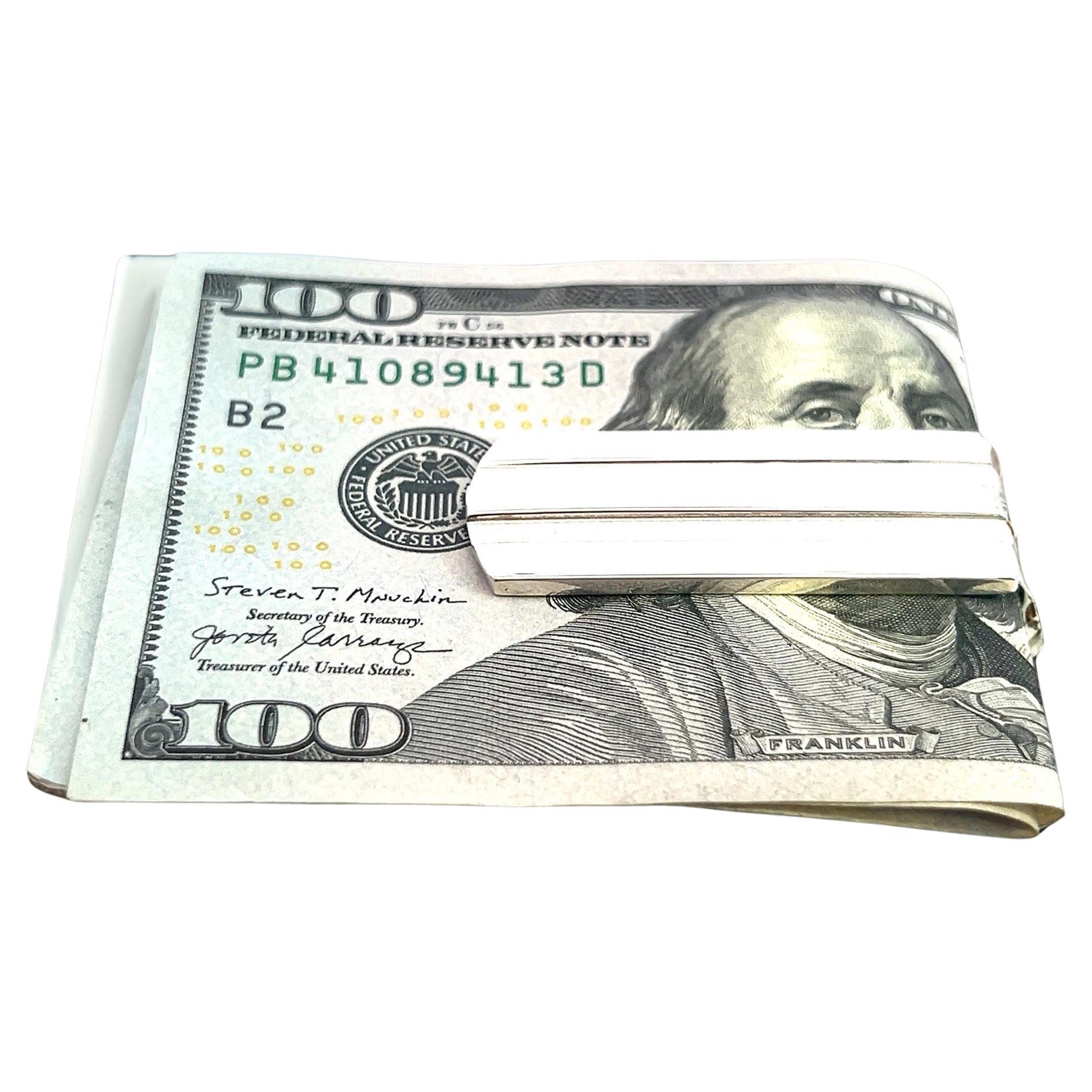 Tiffany & Co Estate Pinza para billetes Plata de ley