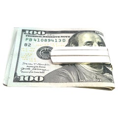 Tiffany & Co Estate Pinza para billetes Plata de ley