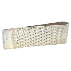 Tiffany & Co Estate Money Clip Sterling Silver