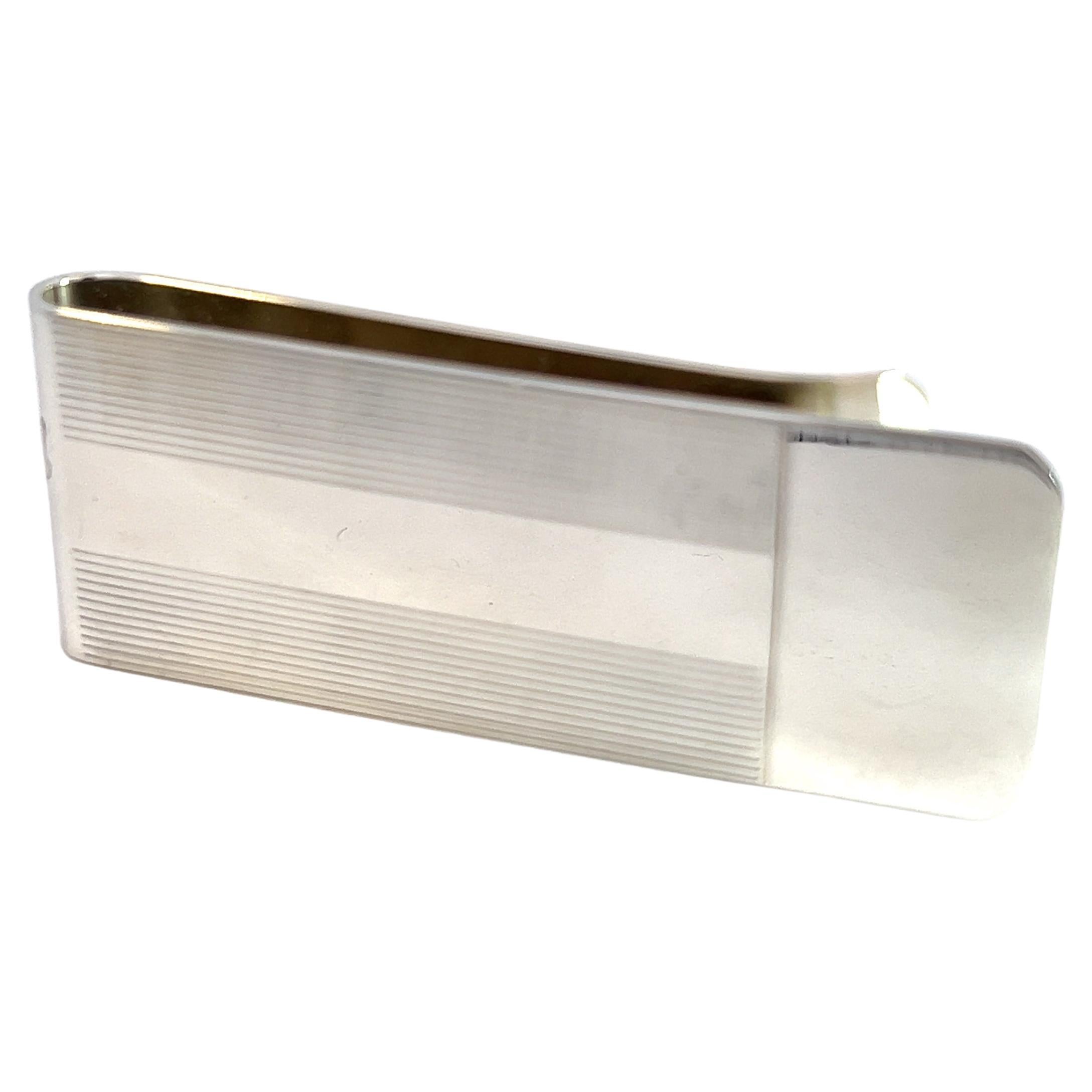 Tiffany 
Co Estate Money Clip Sterling Silver For Sale