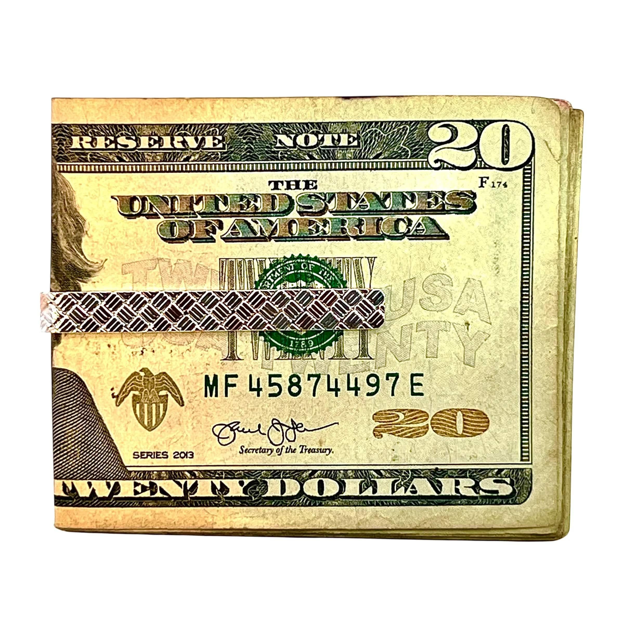 Tiffany & Co Estate Alfiler de corbata con clip de plata de ley + oro de 14 quilates en venta 3