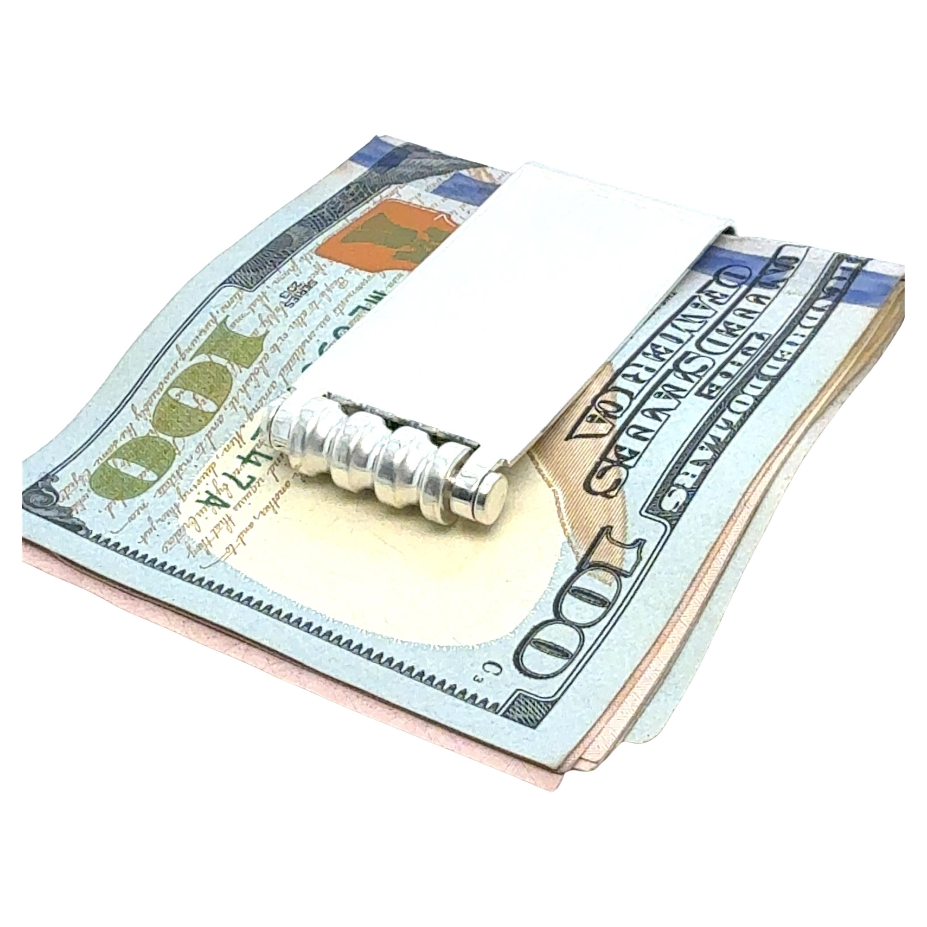 Fermasoldi Tiffany 
Co. in argento sterling di Paloma Picasso for Tiffany 
Co. in vendita