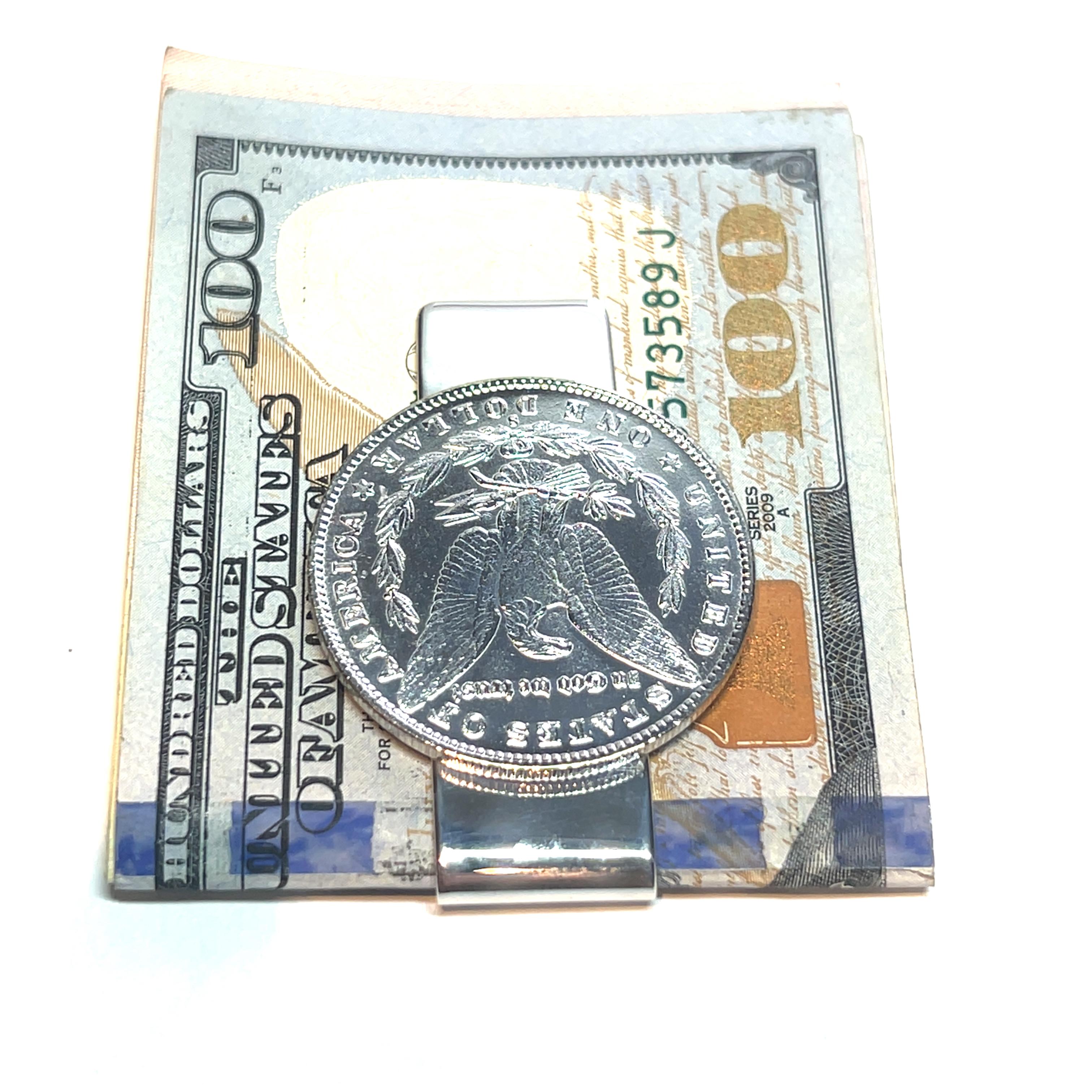 Tiffany & Co Nachlass Morgan Dollar Geldklammer Sterlingsilber von Tiffany & Co 1
