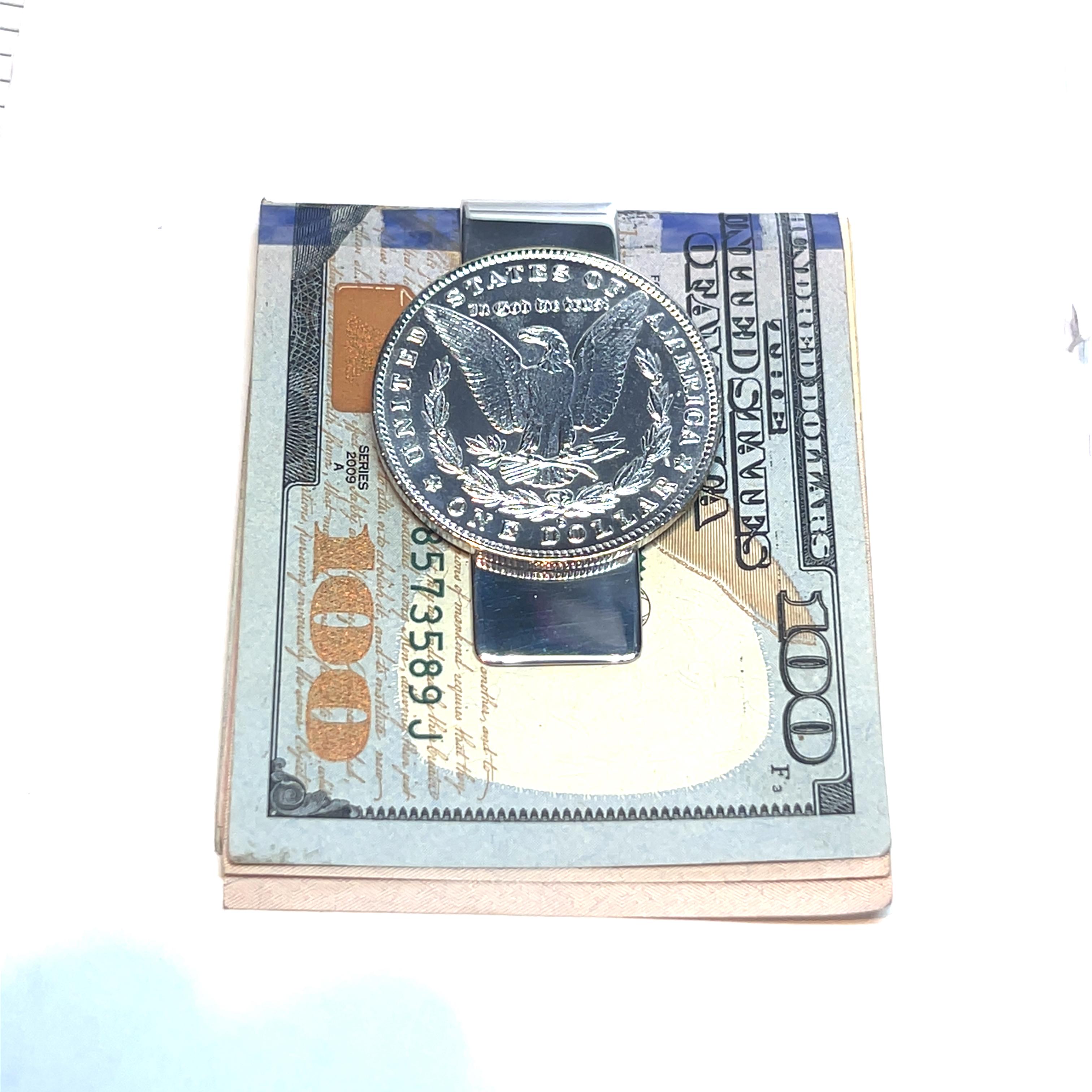 Tiffany & Co Nachlass Morgan Dollar Geldklammer Sterlingsilber von Tiffany & Co 3