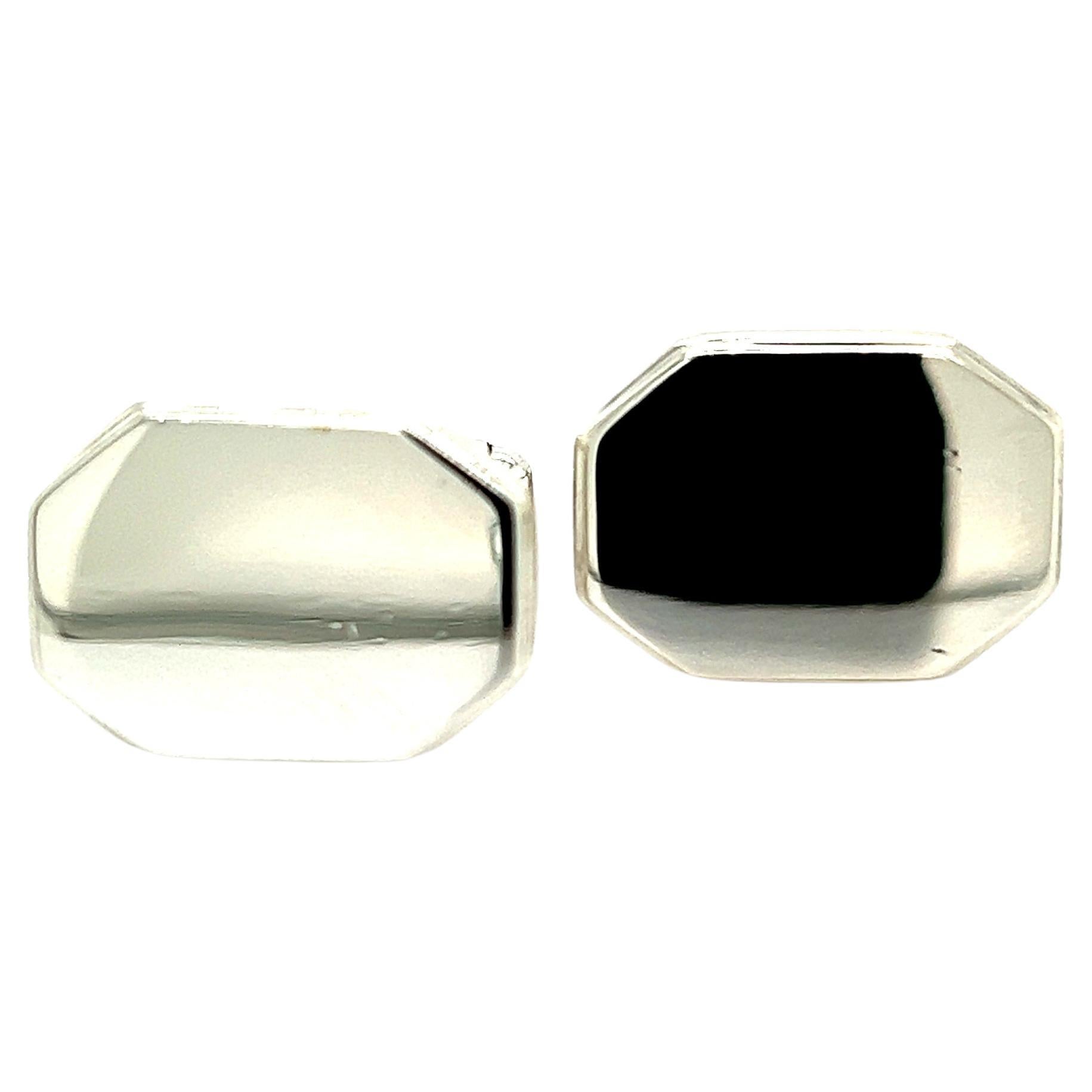 Tiffany and Co. Sterling Silver Cufflinks For Sale at 1stDibs tiffany
