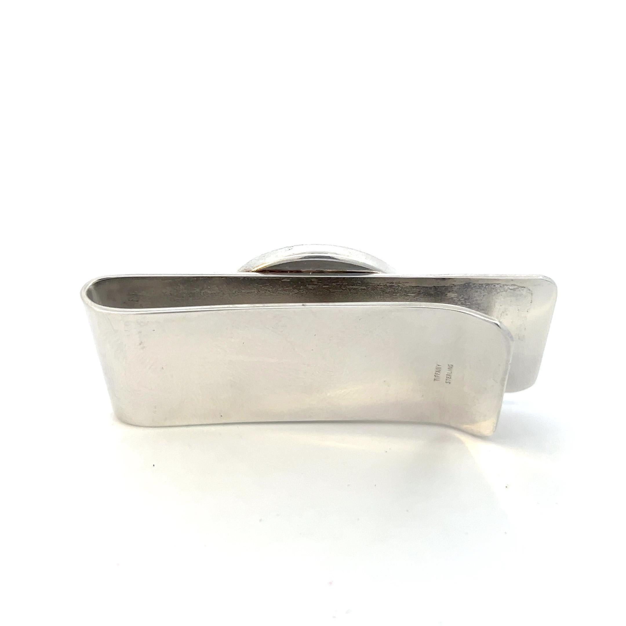 Women's or Men's Tiffany & Co Estate One Dollar Coin Money Clip Sterling Silver