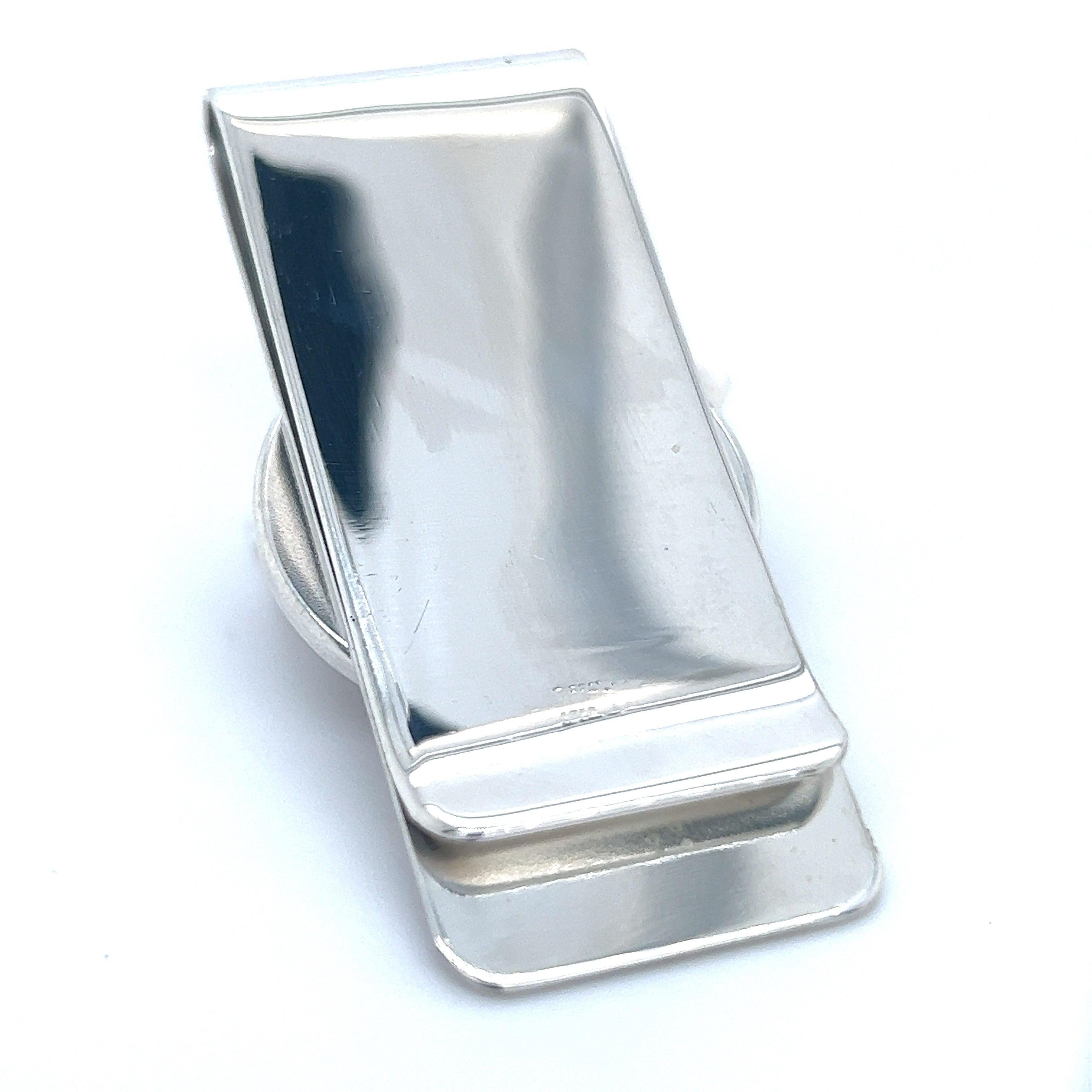 Tiffany & Co Estate One Dollar Coin Money Clip Sterling Silver 3