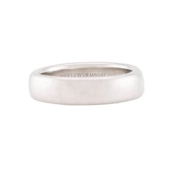 TIFFANY & CO. Estate Platinum Wedding Band