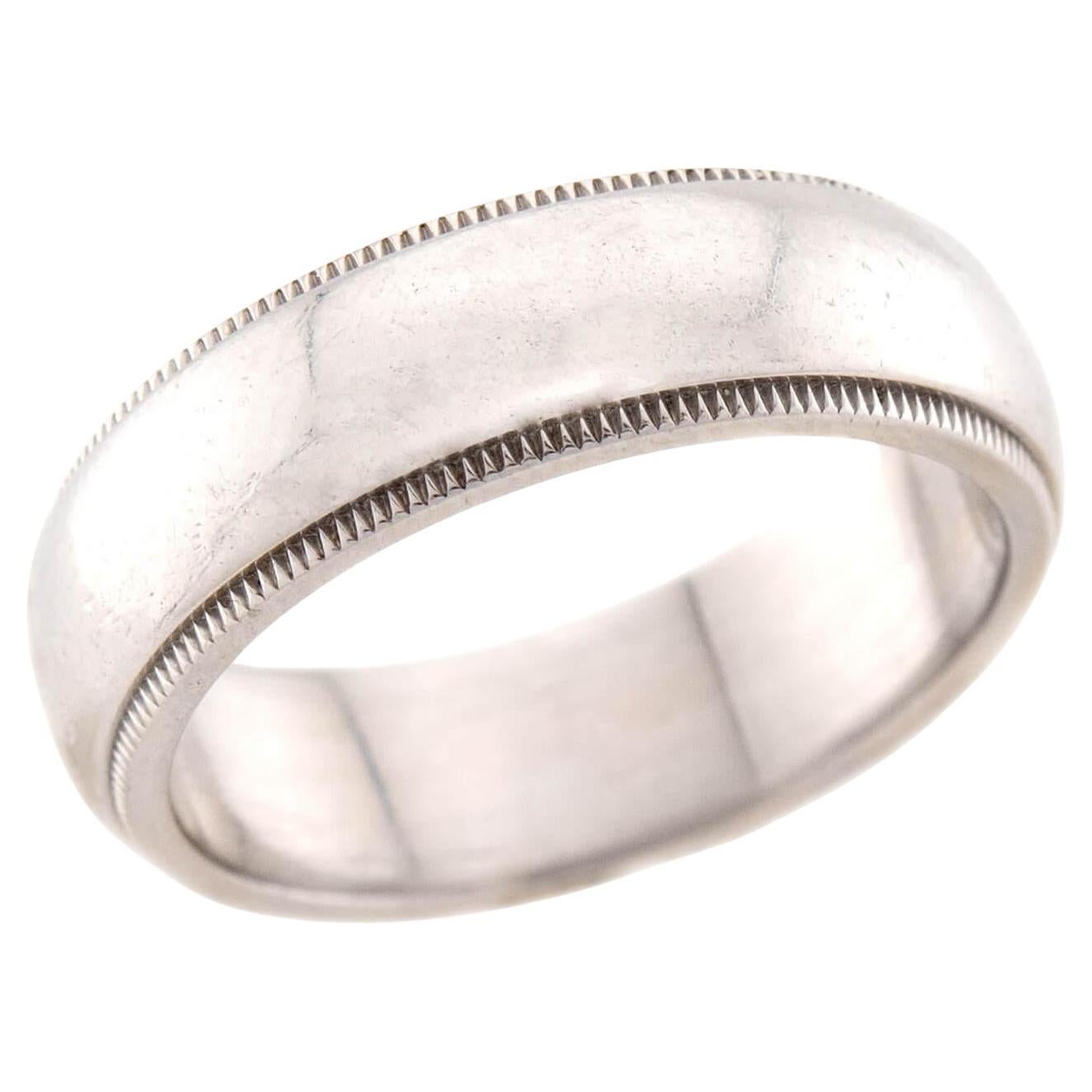 TIFFANY
CO. Fede di platino Estate