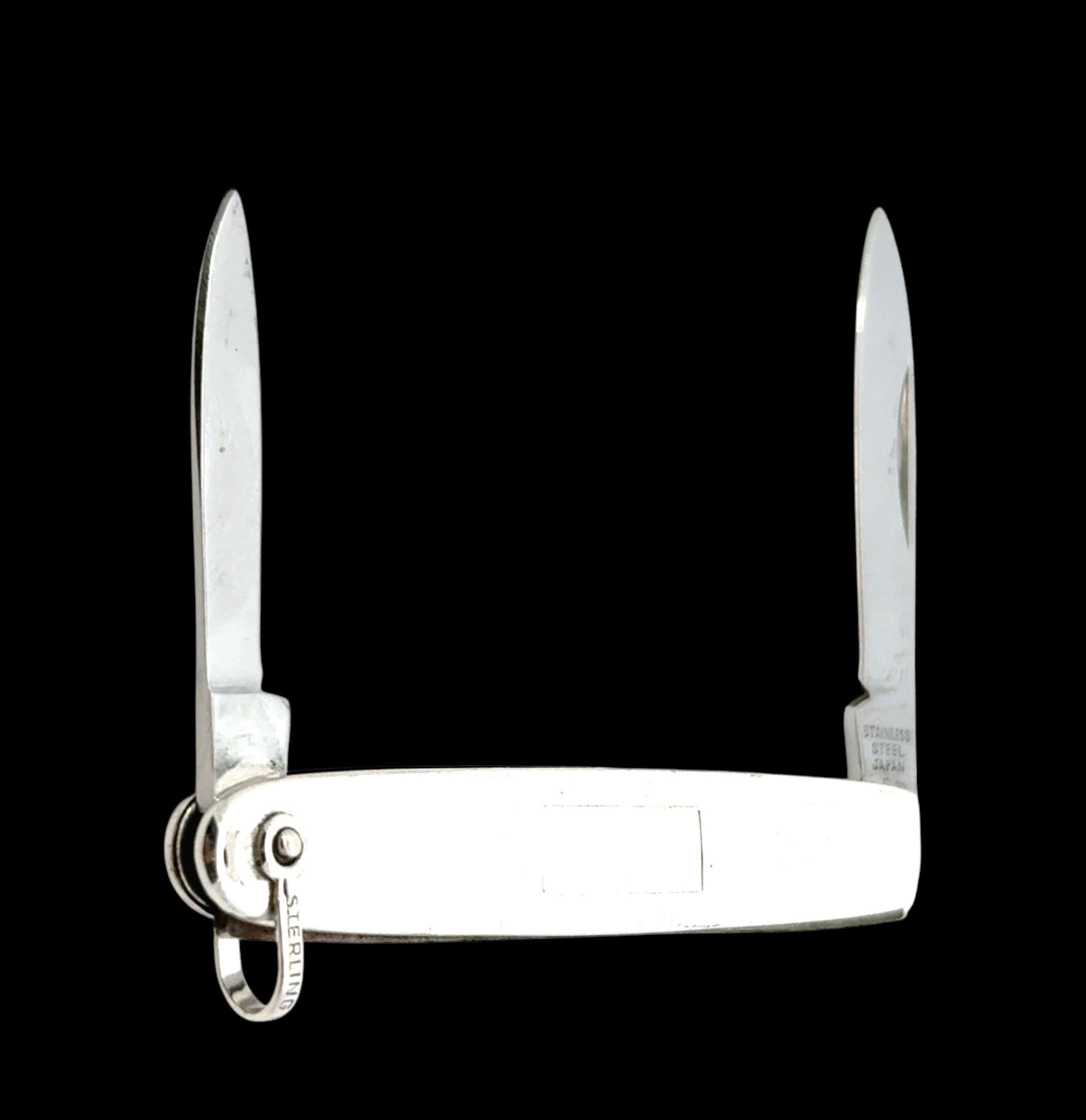 Navaja de bolsillo Tiffany & Co Estate Plata de ley 15 gramos Estate en Bueno estado para la venta en Brooklyn, NY