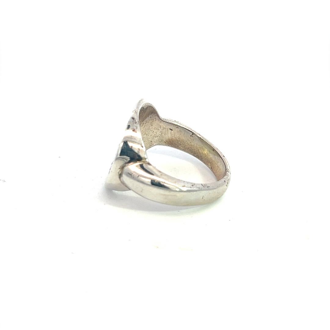 Tiffany & Co Nachlass-Ring, Rückgabe an Tiffany, Größe 7, Sterlingsilber Damen