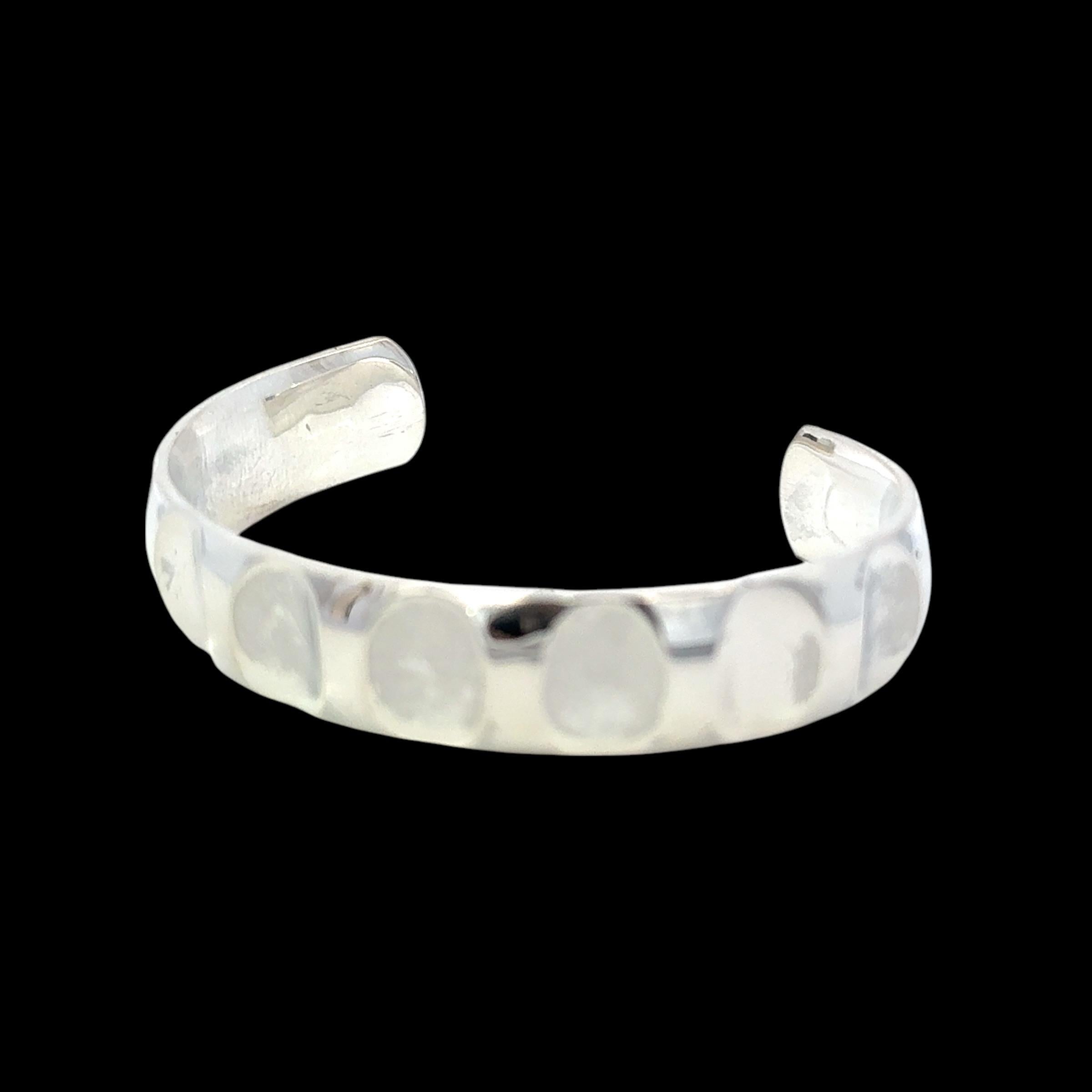 Tiffany & Co gerippter Manschettenarmband-Armreif Größe 6
