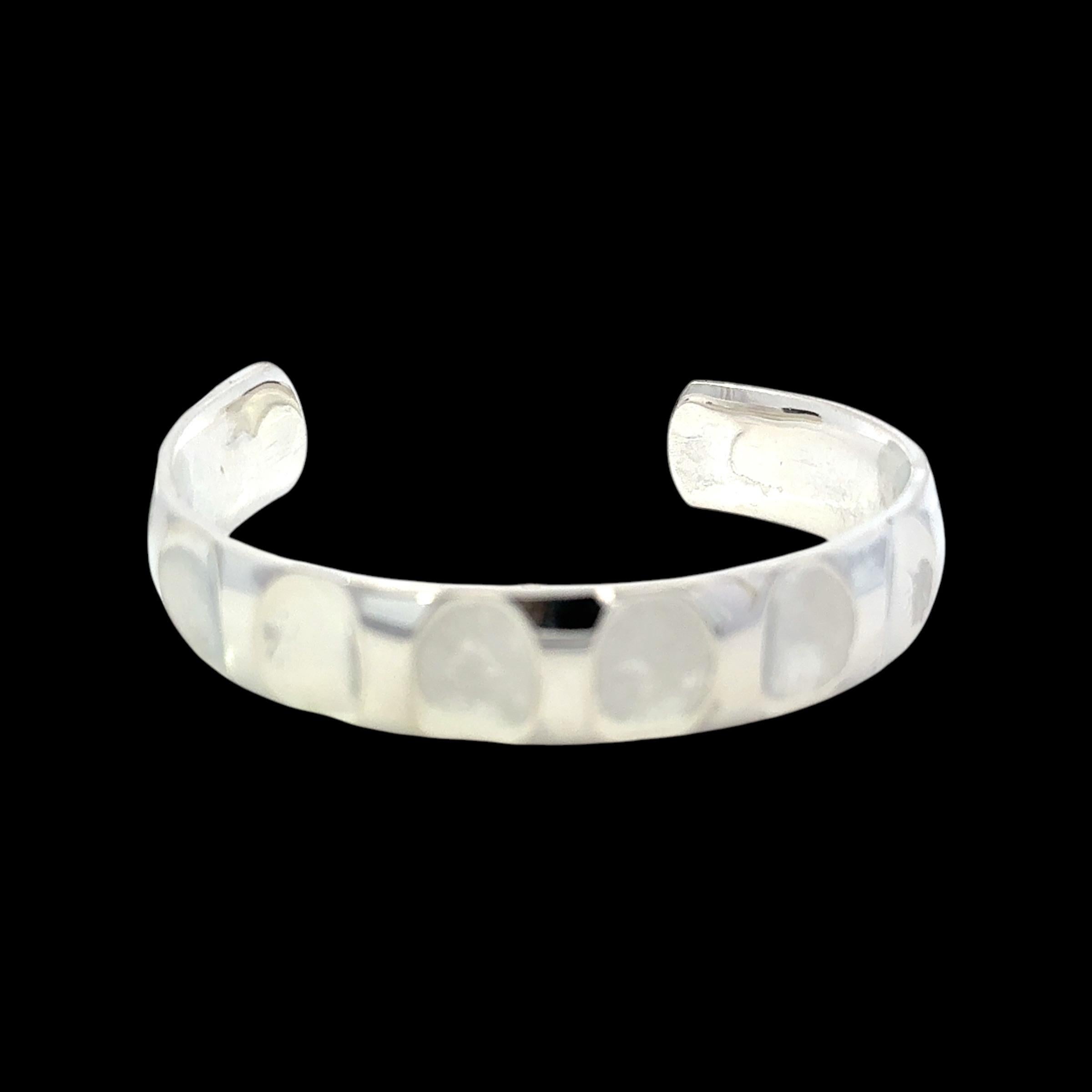 Tiffany & Co gerippter Manschettenarmband-Armreif Größe 6