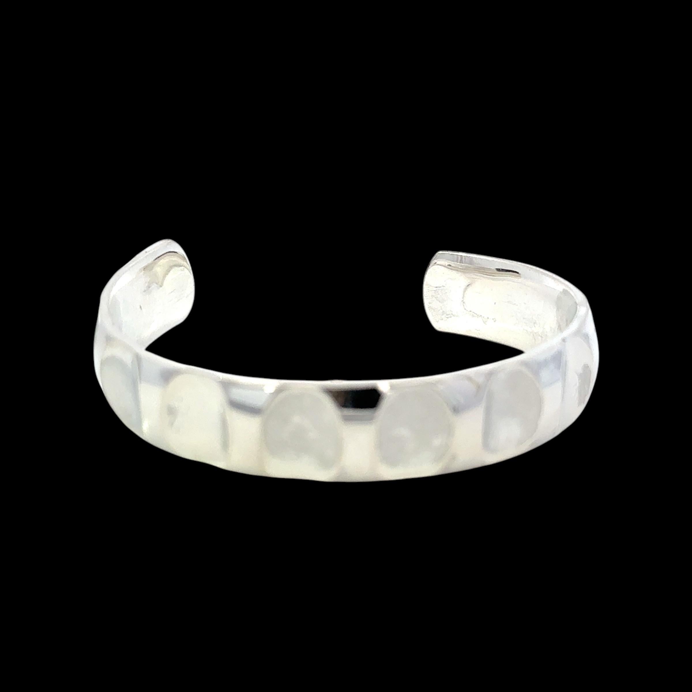 Tiffany & Co gerippter Manschettenarmband-Armreif Größe 6