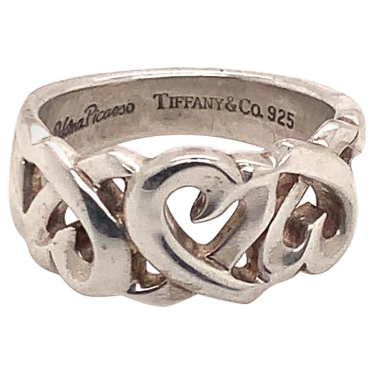 Tiffany & Co. Estate Ring Sterling Silver