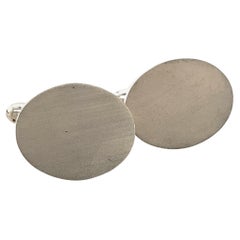Gemelli Tiffany & Co. Estate con finitura Sand Blast in argento sterling 11,6 grammi