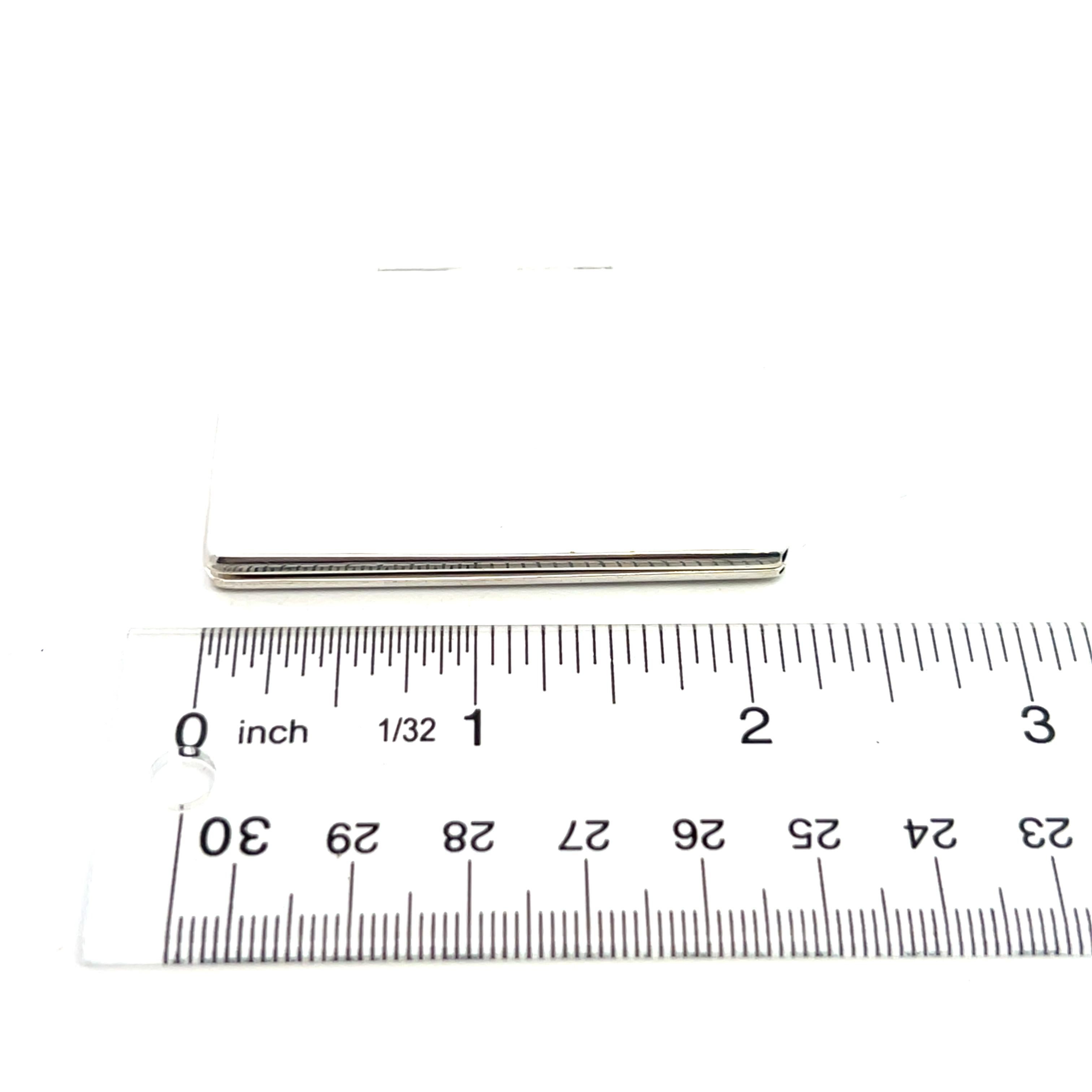 Marco pequeño Tiffany & Co Estate Plata de ley 39,48 g en venta 4