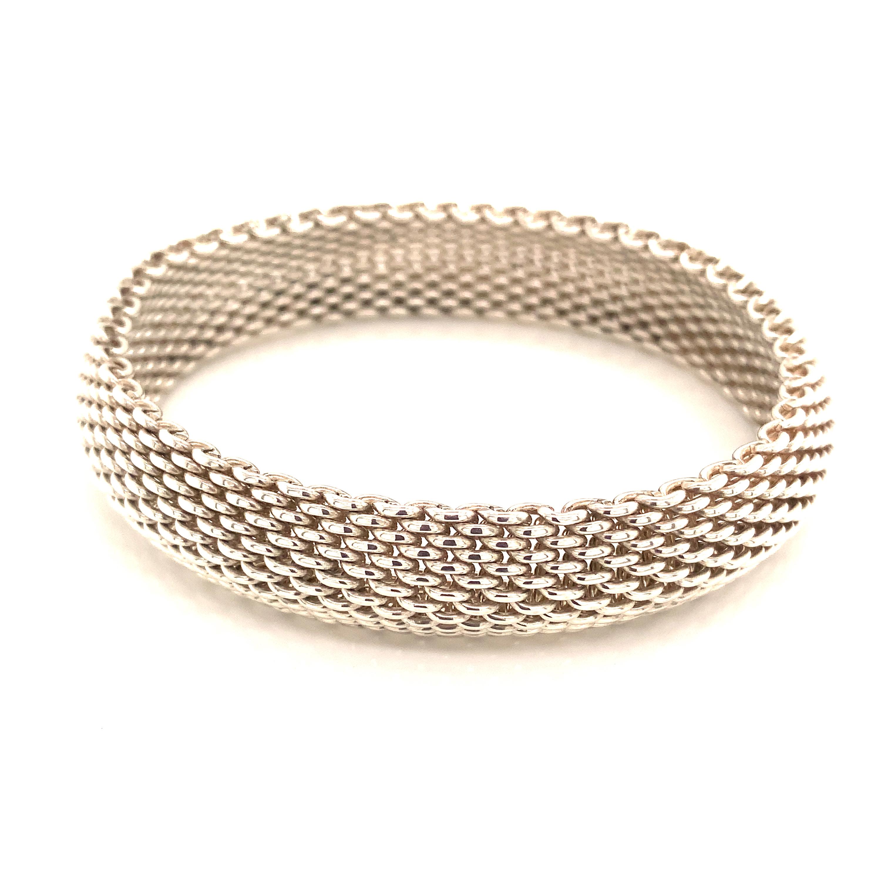 Tiffany & Co Estate Somerset Bracelet 7.5