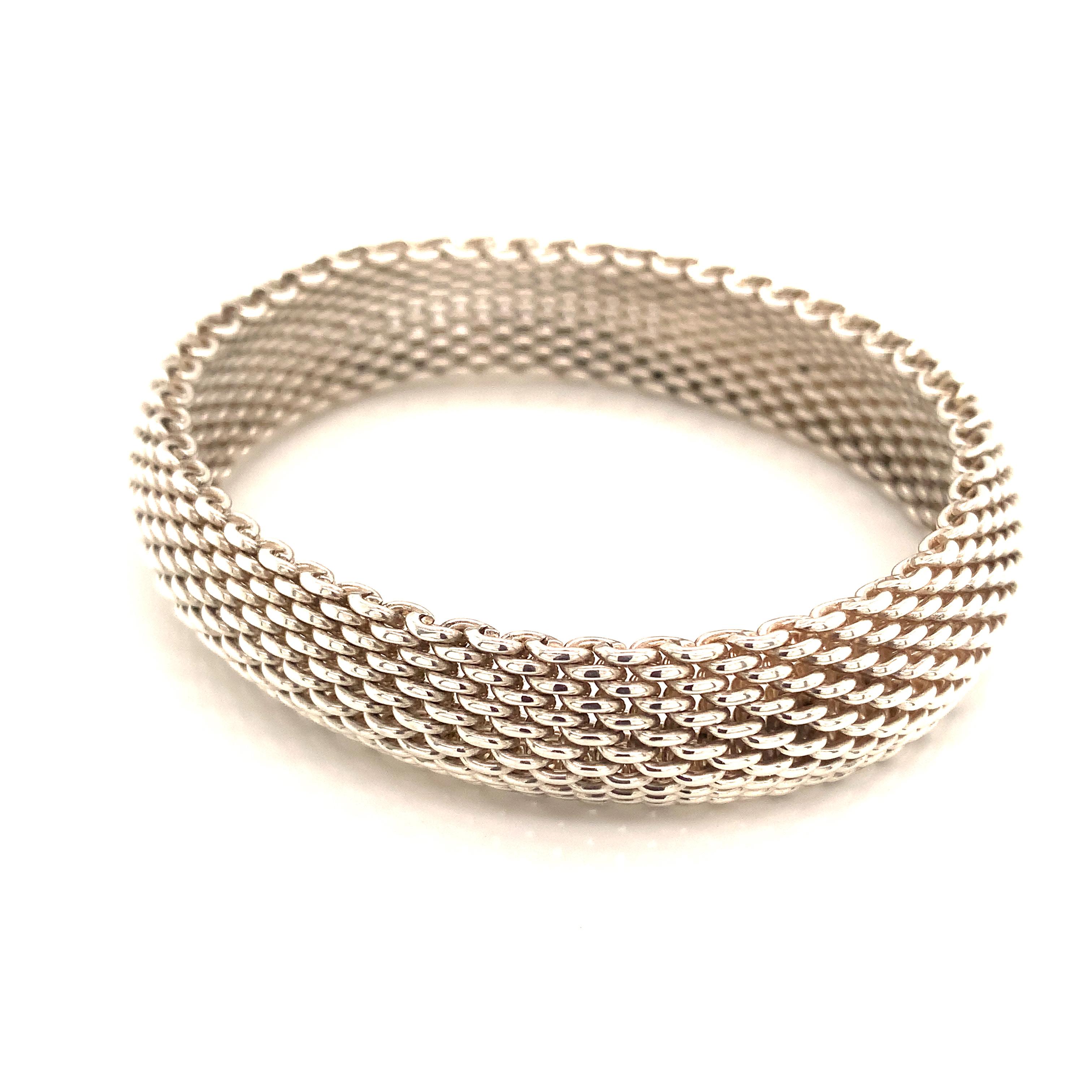 Tiffany & Co Estate Somerset Bracelet 7.5