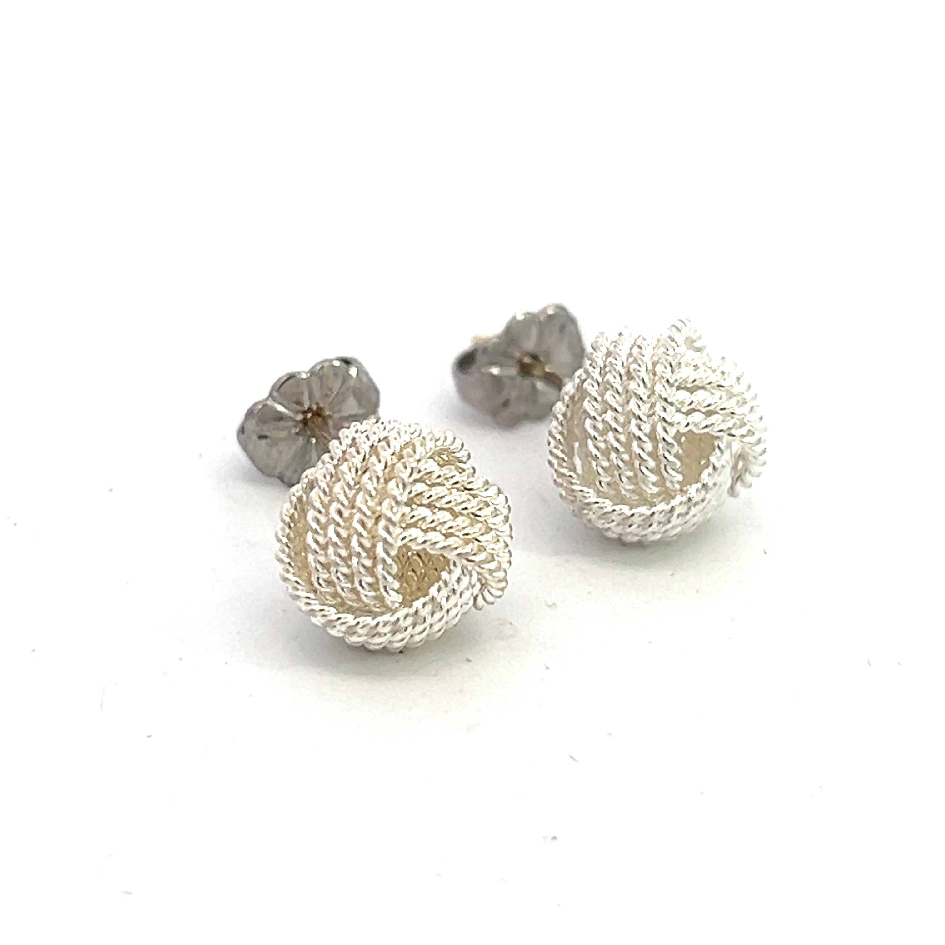 love knot earrings tiffany