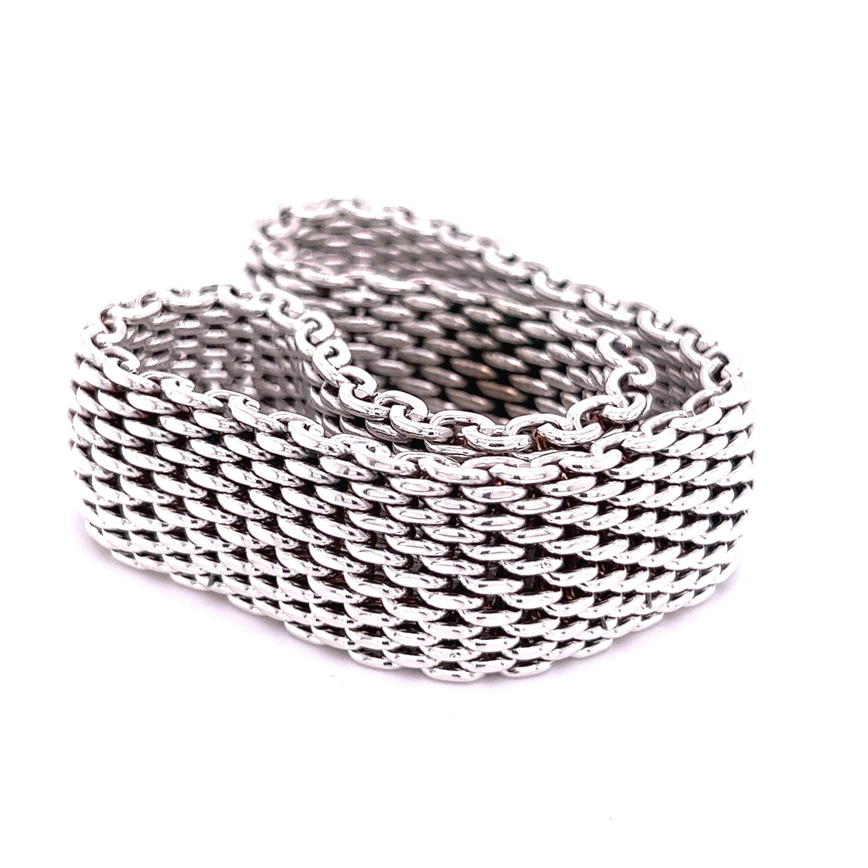 tiffany mesh bangle