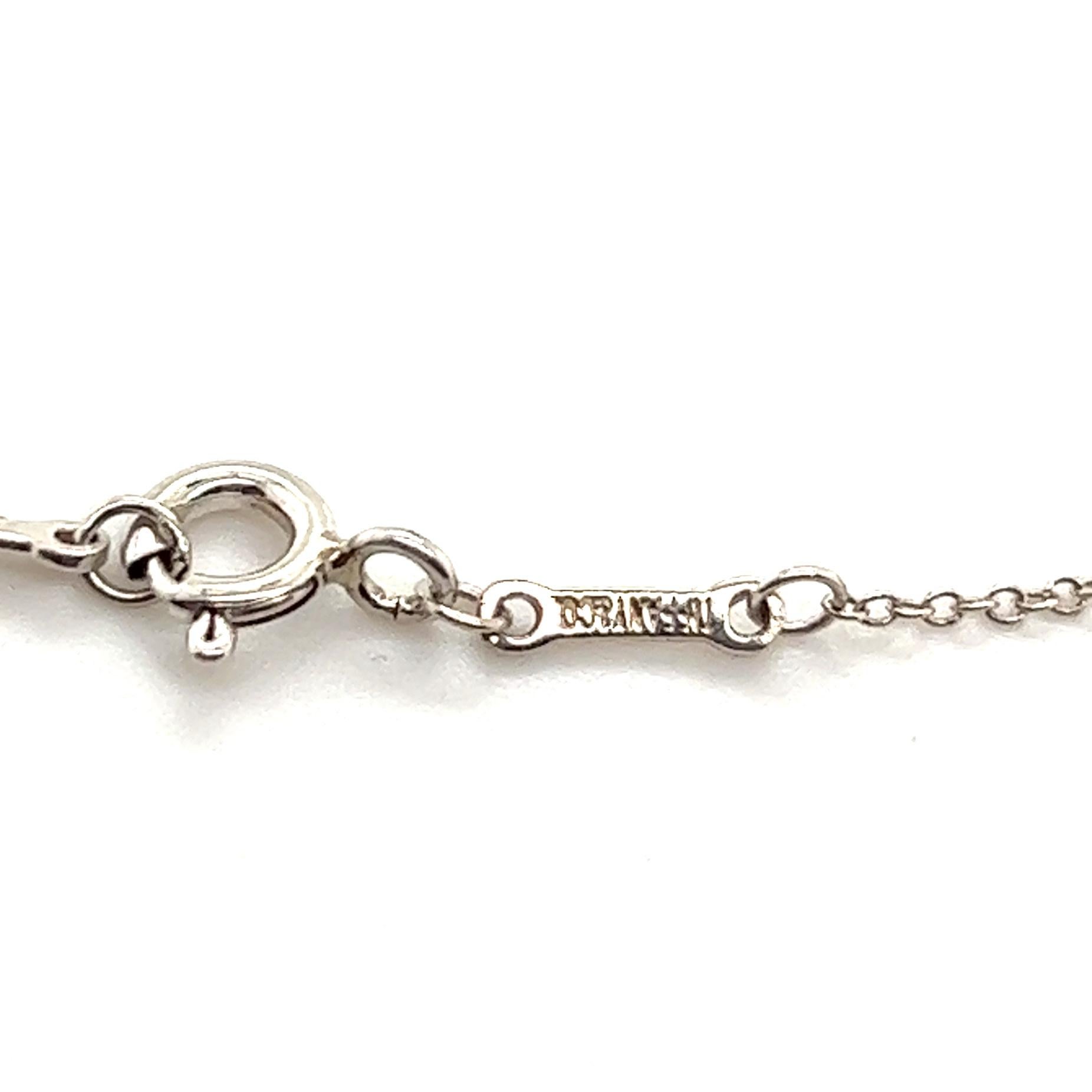 Tiffany & Co Estate Star of David Necklace Sterling Silver 1.9 Grams 1