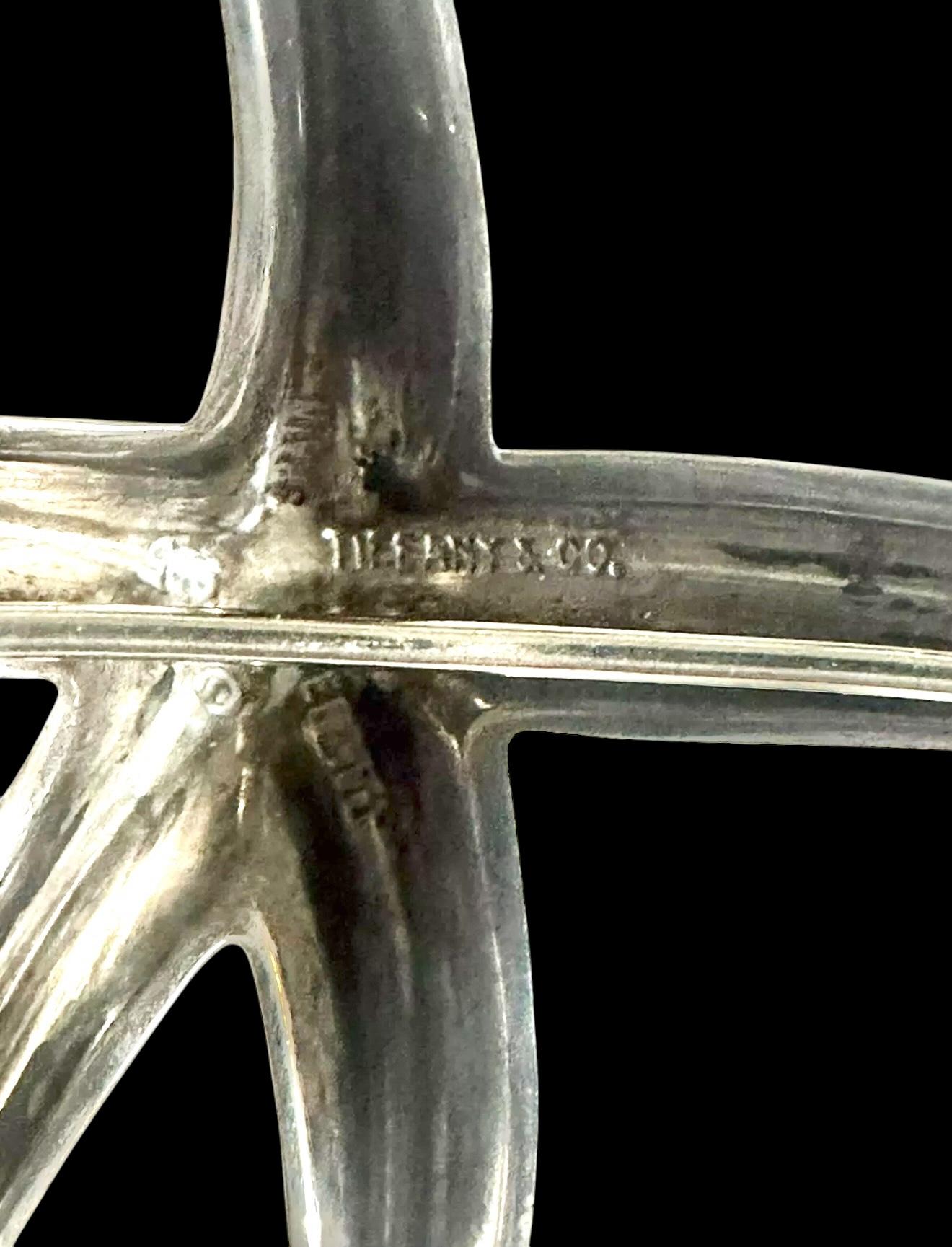 Elsa Peretti for Tiffany & Co. Spilla a forma di stella marina in argento Sterling 6.5g in vendita 6