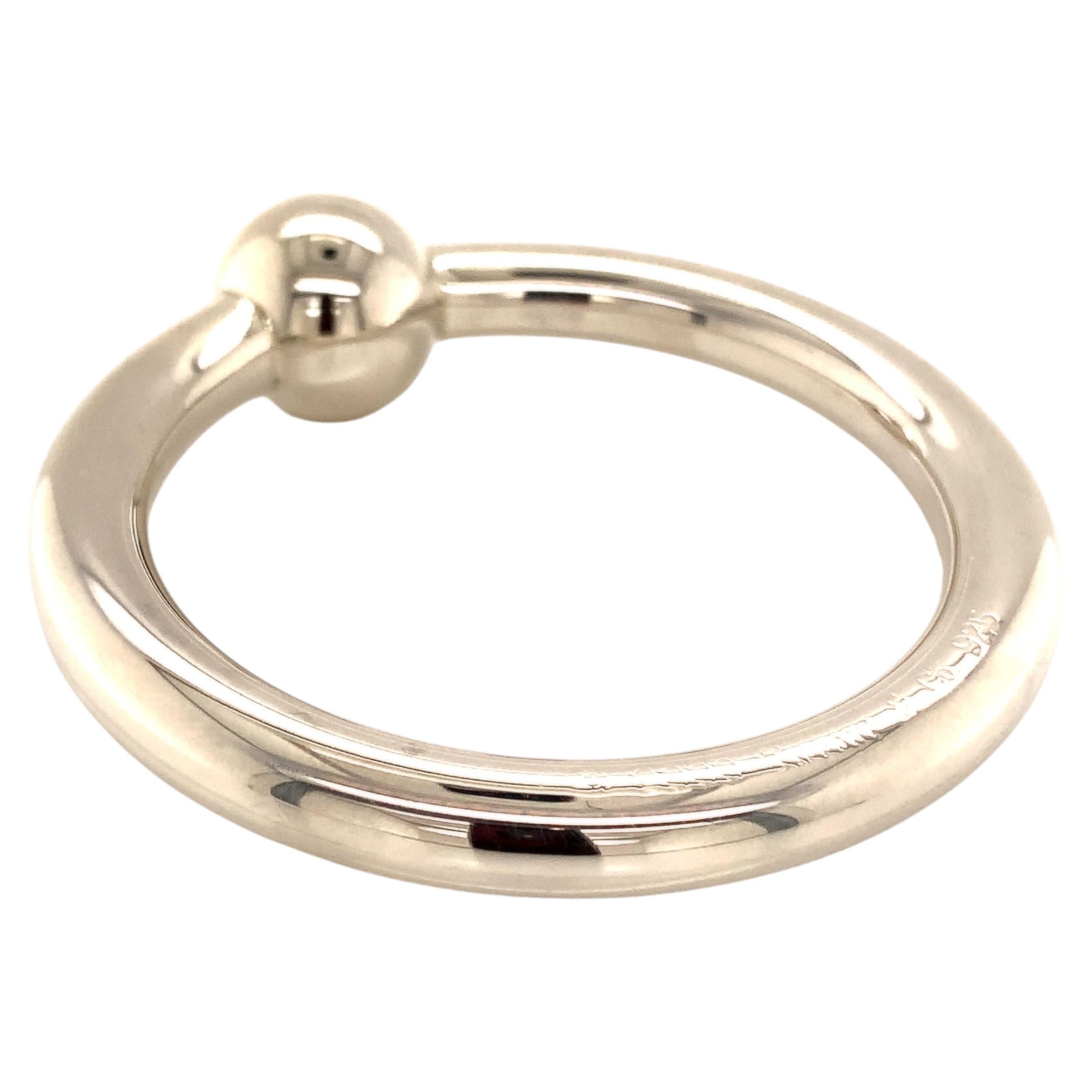 Hochet pour bébé en argent sterling Tiffany & Co. Estate, 17,6 grammes