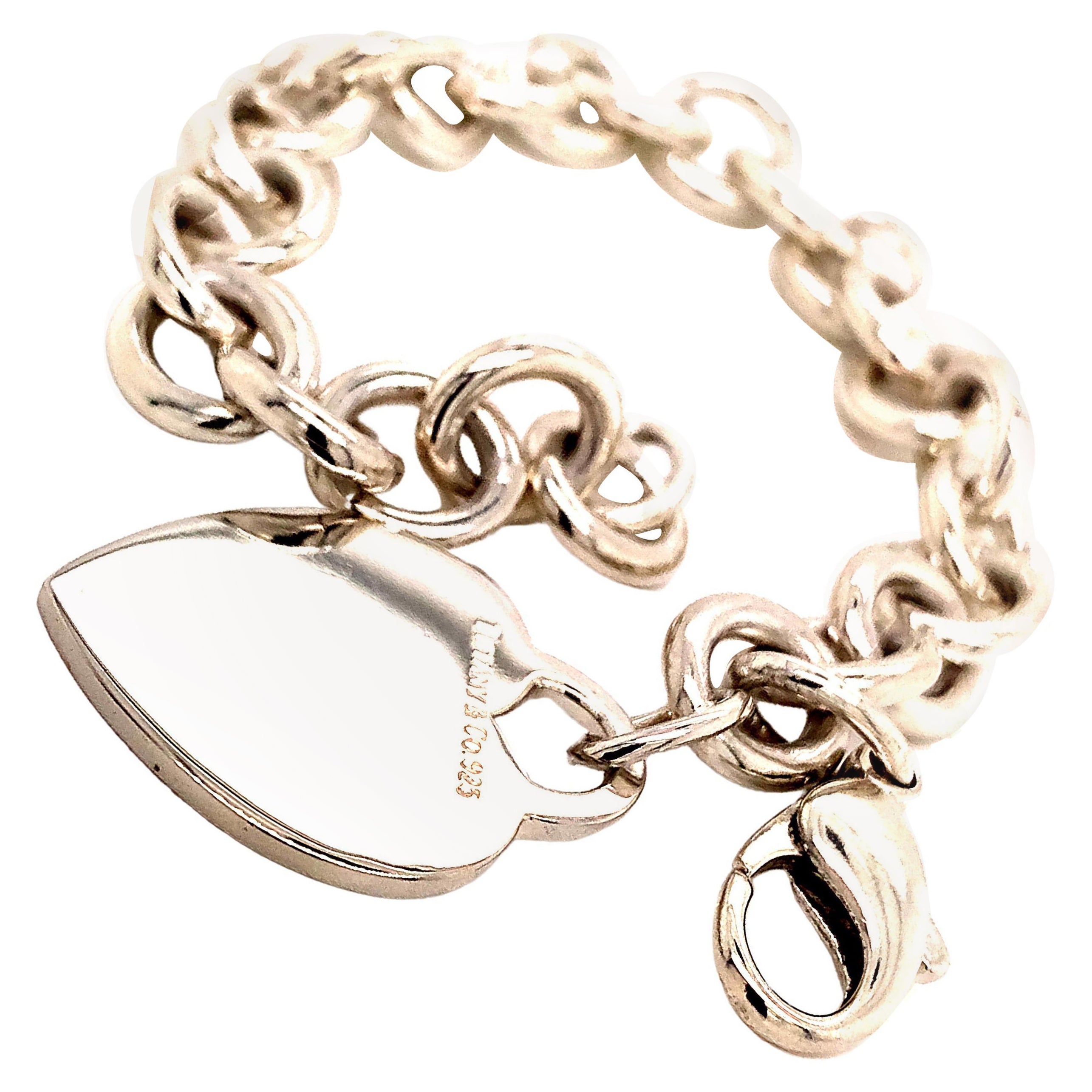 Tiffany 
Co. Estate Sterling Silver Bracelet 35.5 Grams