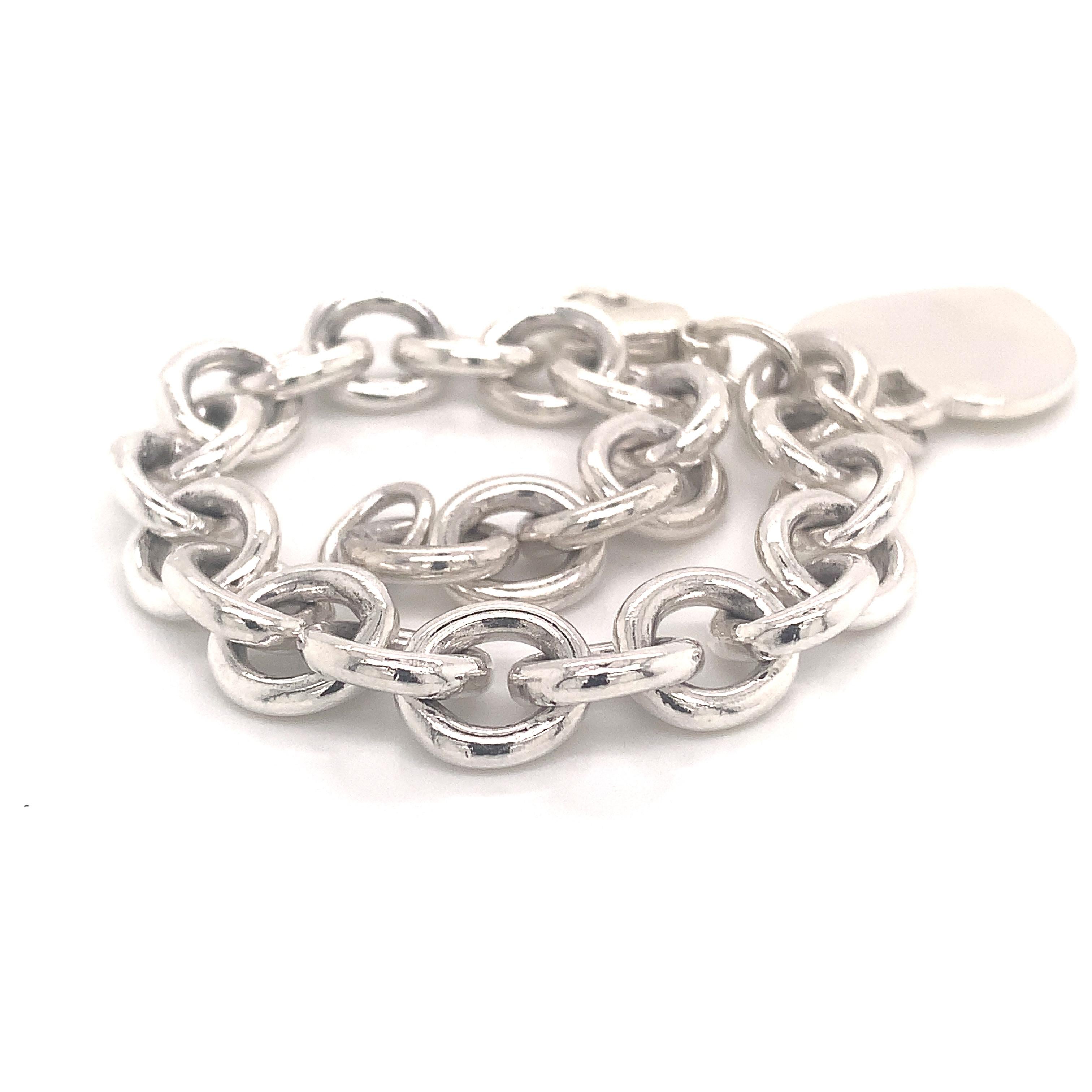 Tiffany & Co. Estate Sterling Silver Bracelet 1