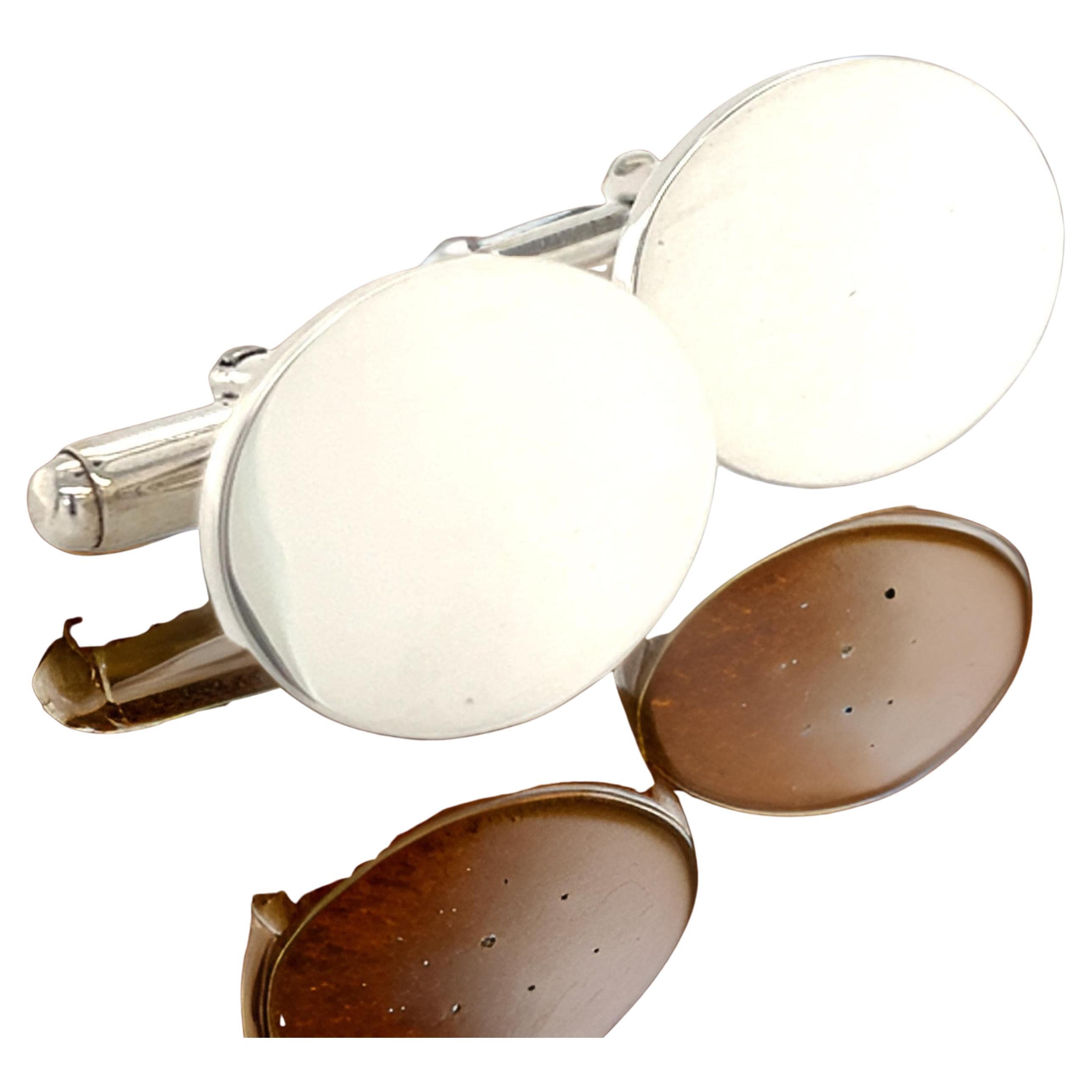 Tiffany & Co Estate Sterling Silver Cufflinks