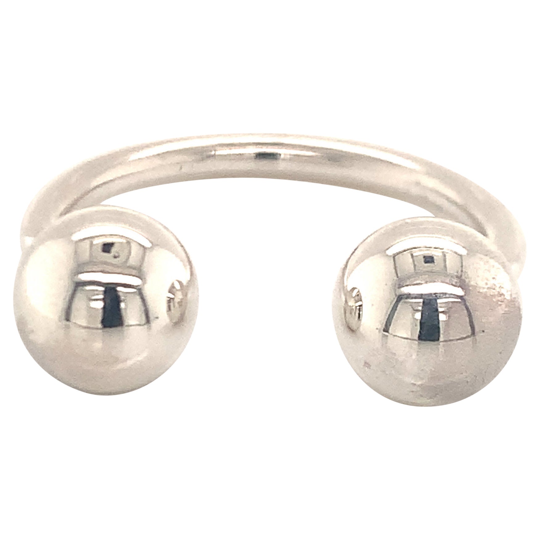 Tiffany 
Co Estate Sterling Silver Keychain 5.5 Grams