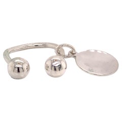 Tiffany & Co. Estate Sterling Silver Keychain 9.2 Grams