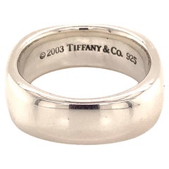 Vintage Tiffany & Co Estate Sterling Silver Men's Ring, 13.55g