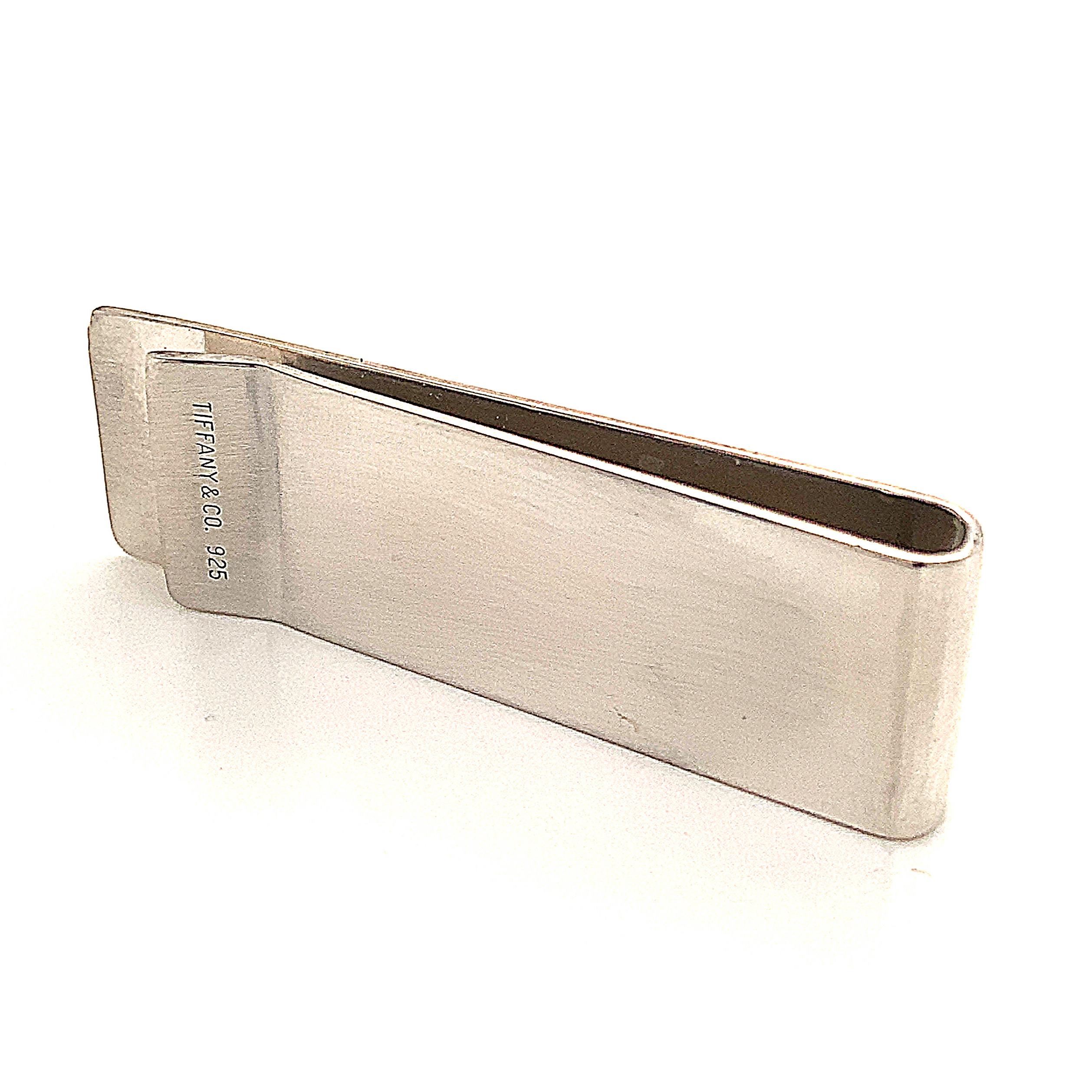 Tiffany & Co. Estate Sterling Silver Money Clip 13.88 Grams 6