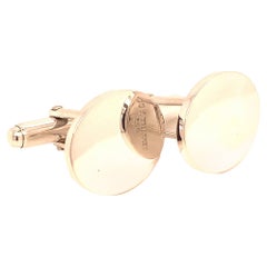 Tiffany & Co. Estate Sterling Silver Oval Cufflinks 12.10 Grams