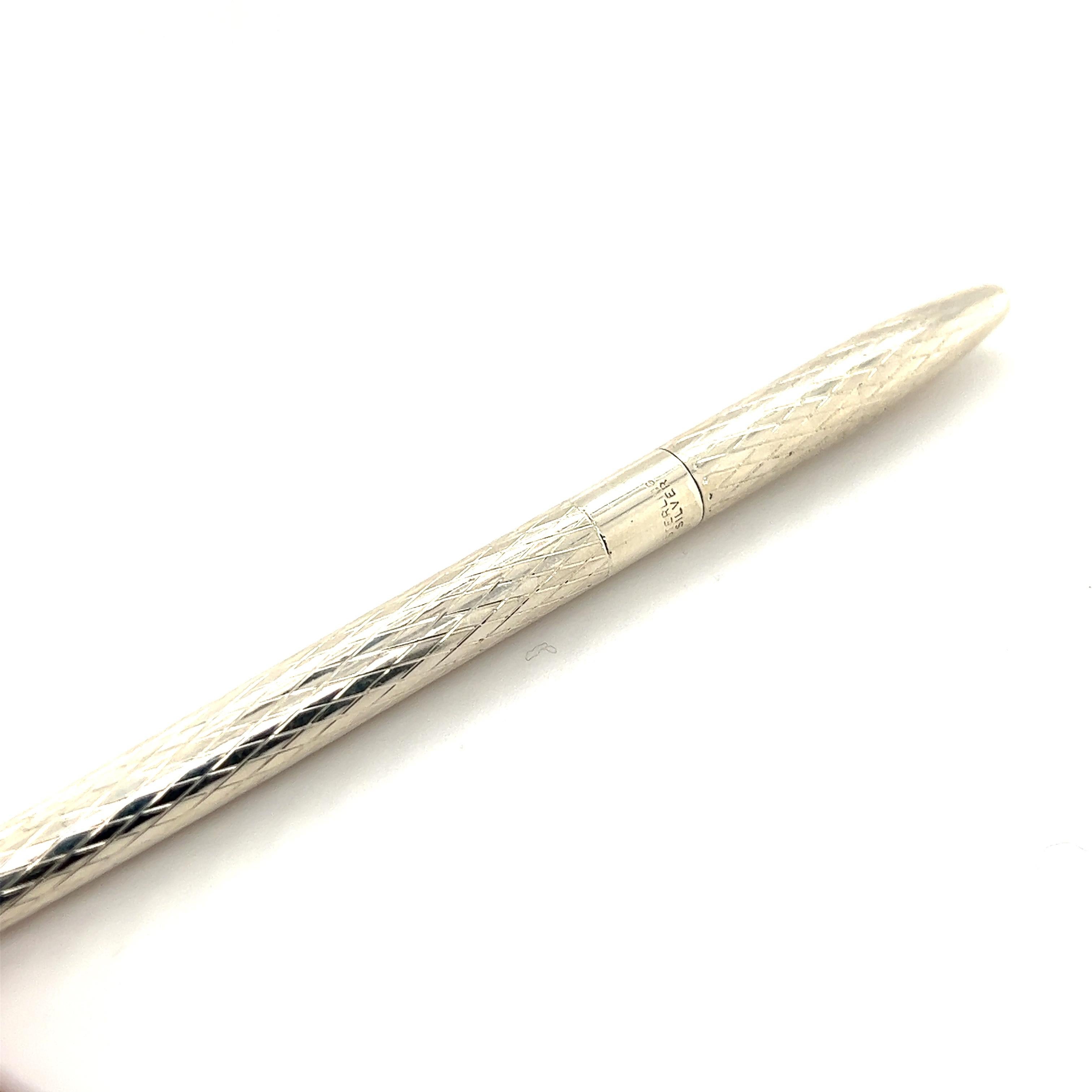 tiffany sterling silver pen