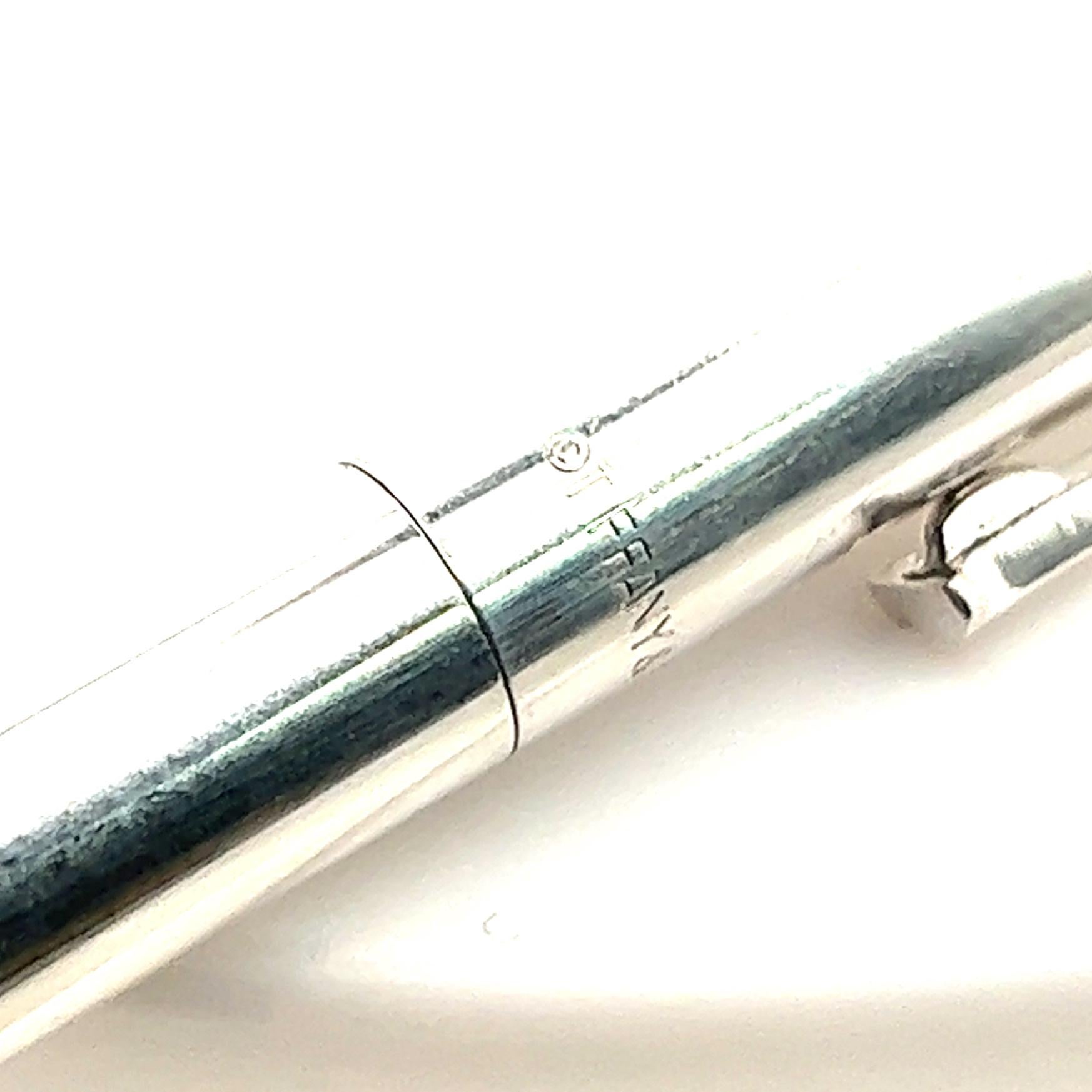 tiffany sterling silver pen