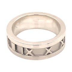 Tiffany 
Co Estate Sterling Silver Ring, 5.63 Grams