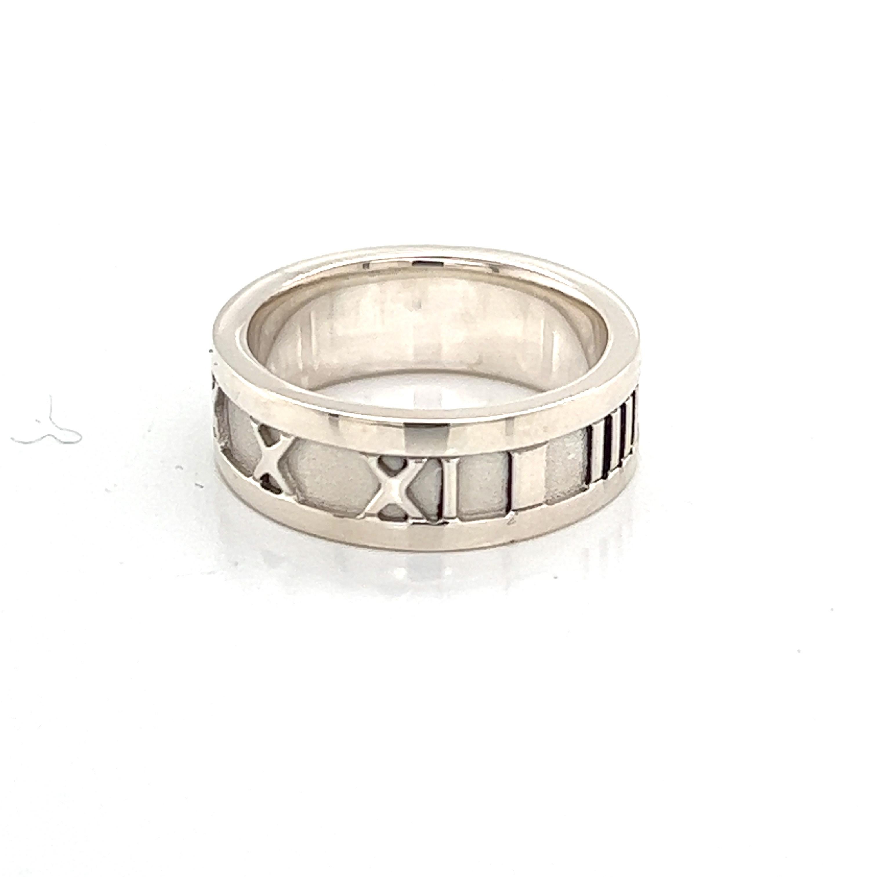 Tiffany & Co. Nachlass-Ring aus Sterlingsilber, 5,2 Gramm im Angebot 6