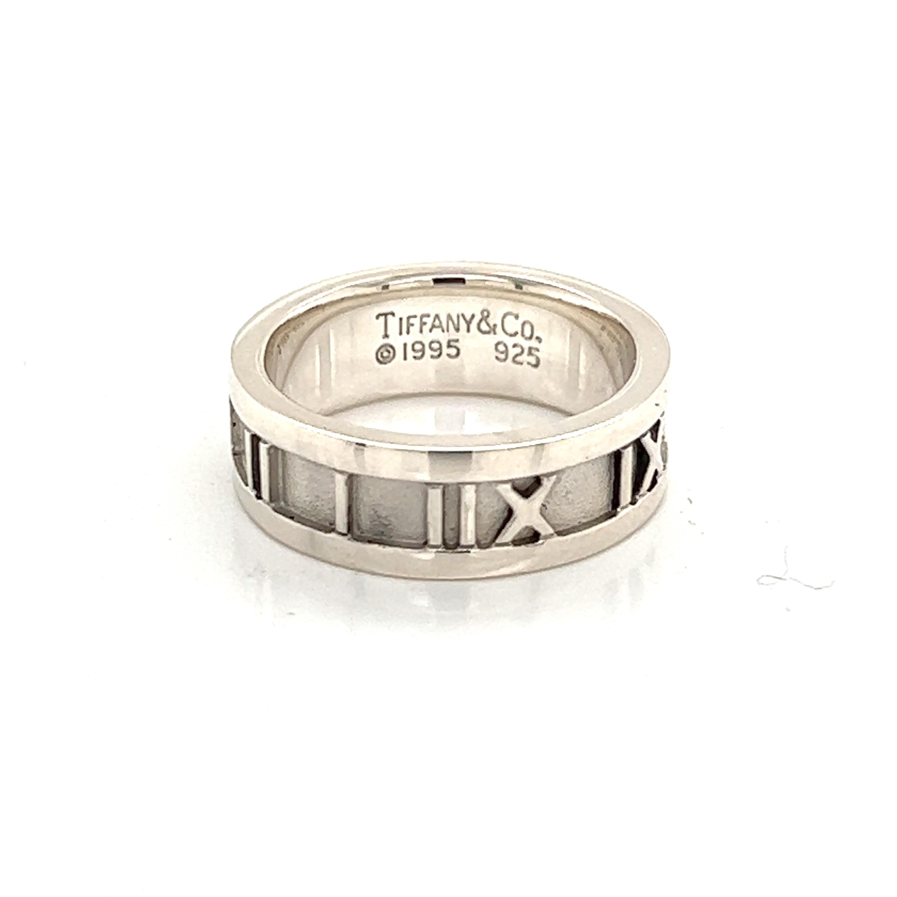 Tiffany & Co. Nachlass-Ring aus Sterlingsilber, 5,2 Gramm Herren im Angebot