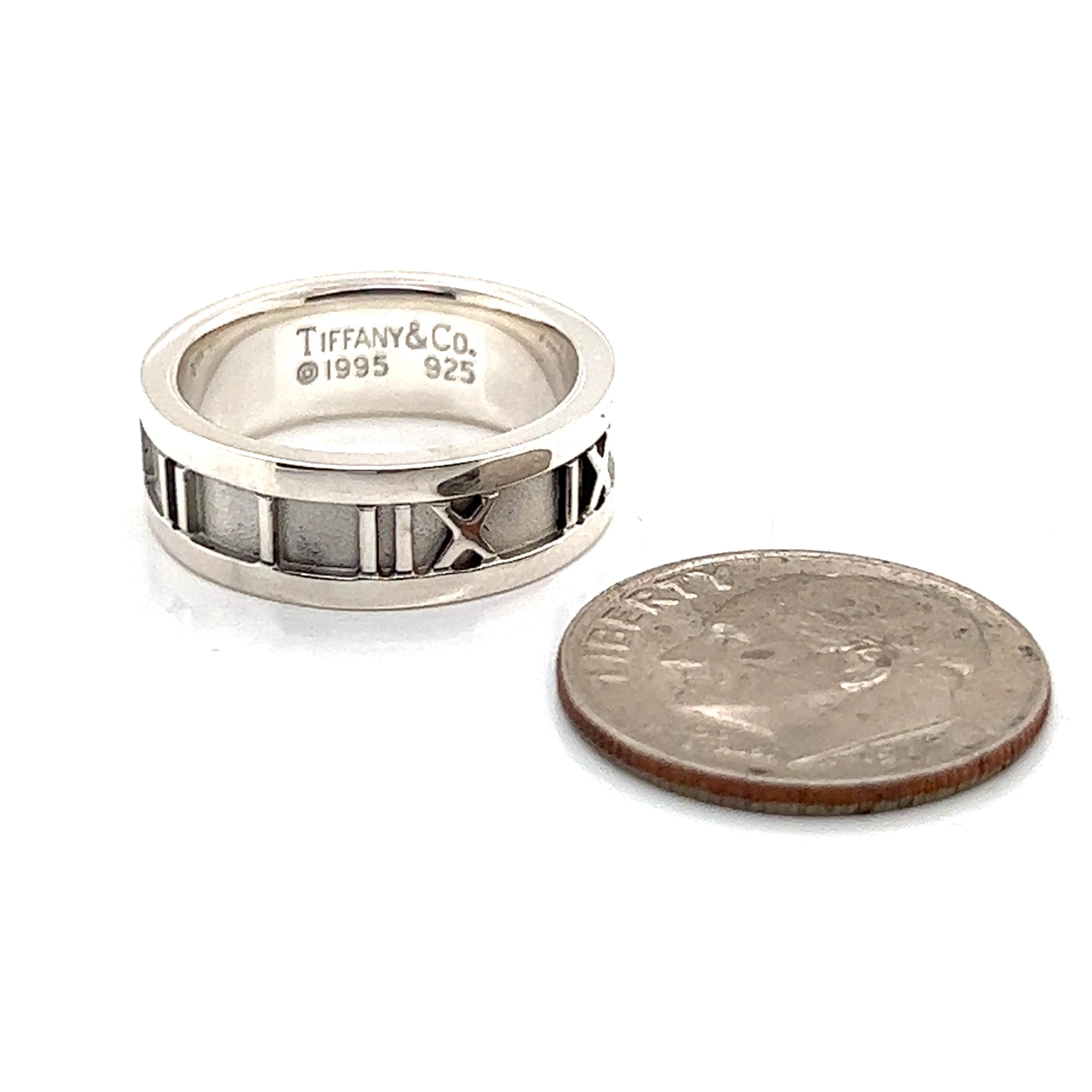Tiffany & Co. Nachlass-Ring aus Sterlingsilber, 5,2 Gramm im Angebot 1
