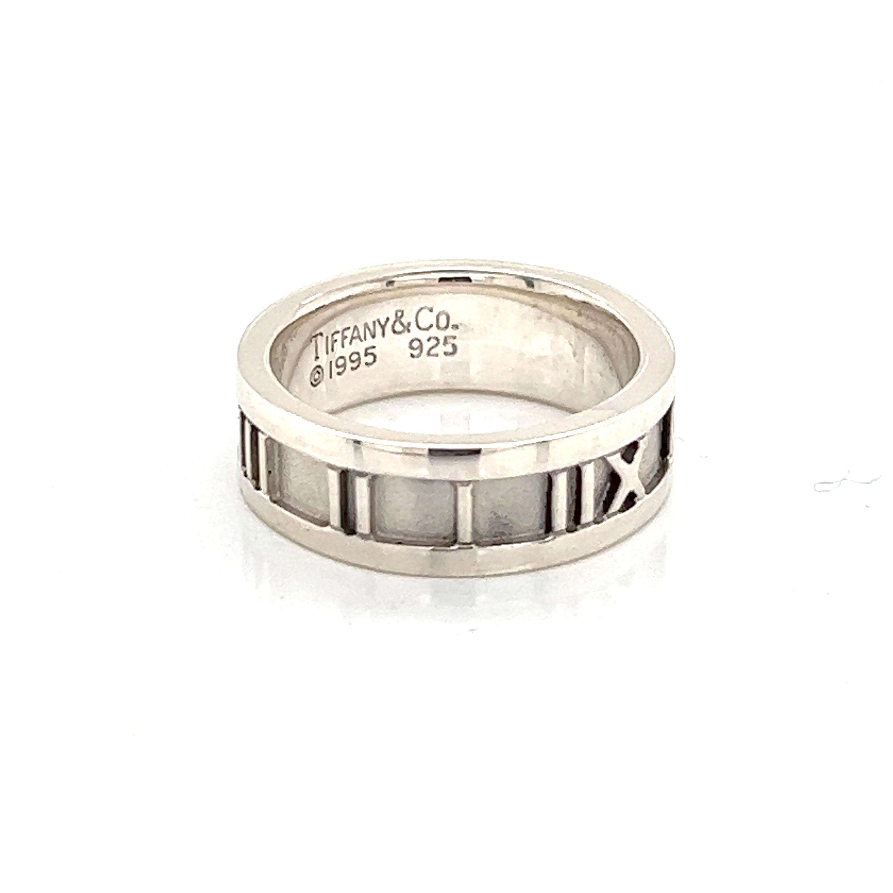 Tiffany & Co. Nachlass-Ring aus Sterlingsilber, 5,2 Gramm im Angebot 2