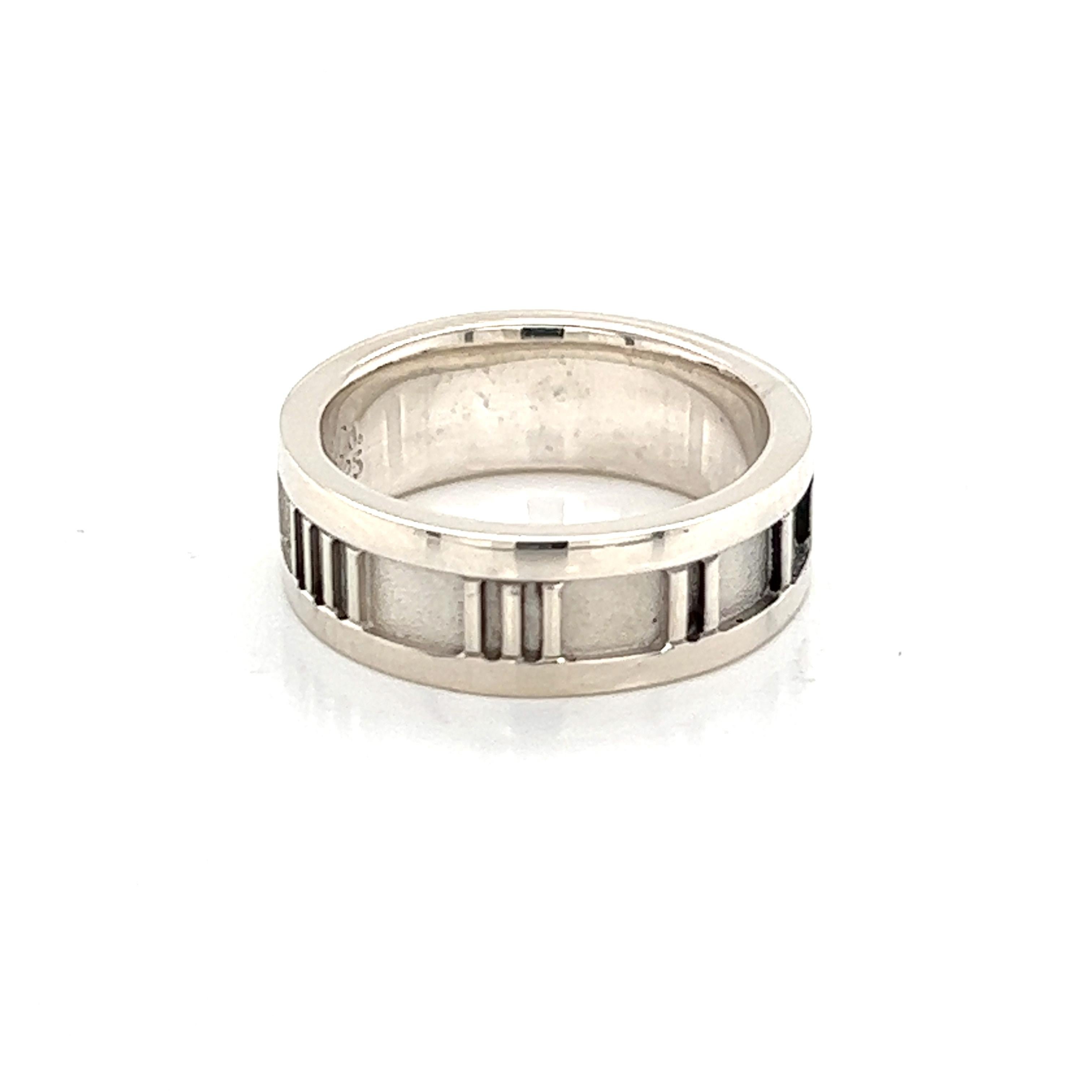 Tiffany & Co. Nachlass-Ring aus Sterlingsilber, 5,2 Gramm im Angebot 3