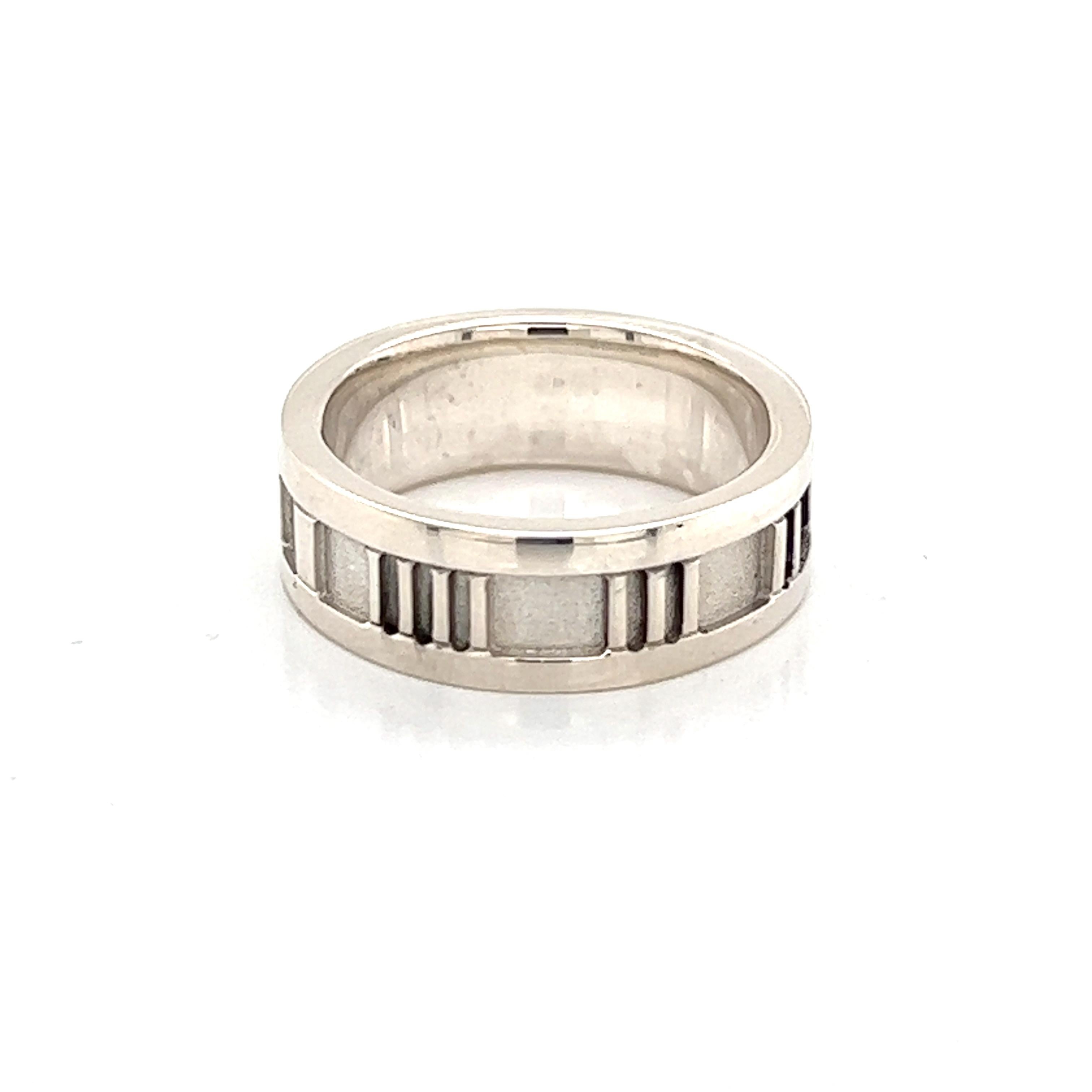 Tiffany & Co. Nachlass-Ring aus Sterlingsilber, 5,2 Gramm im Angebot 4